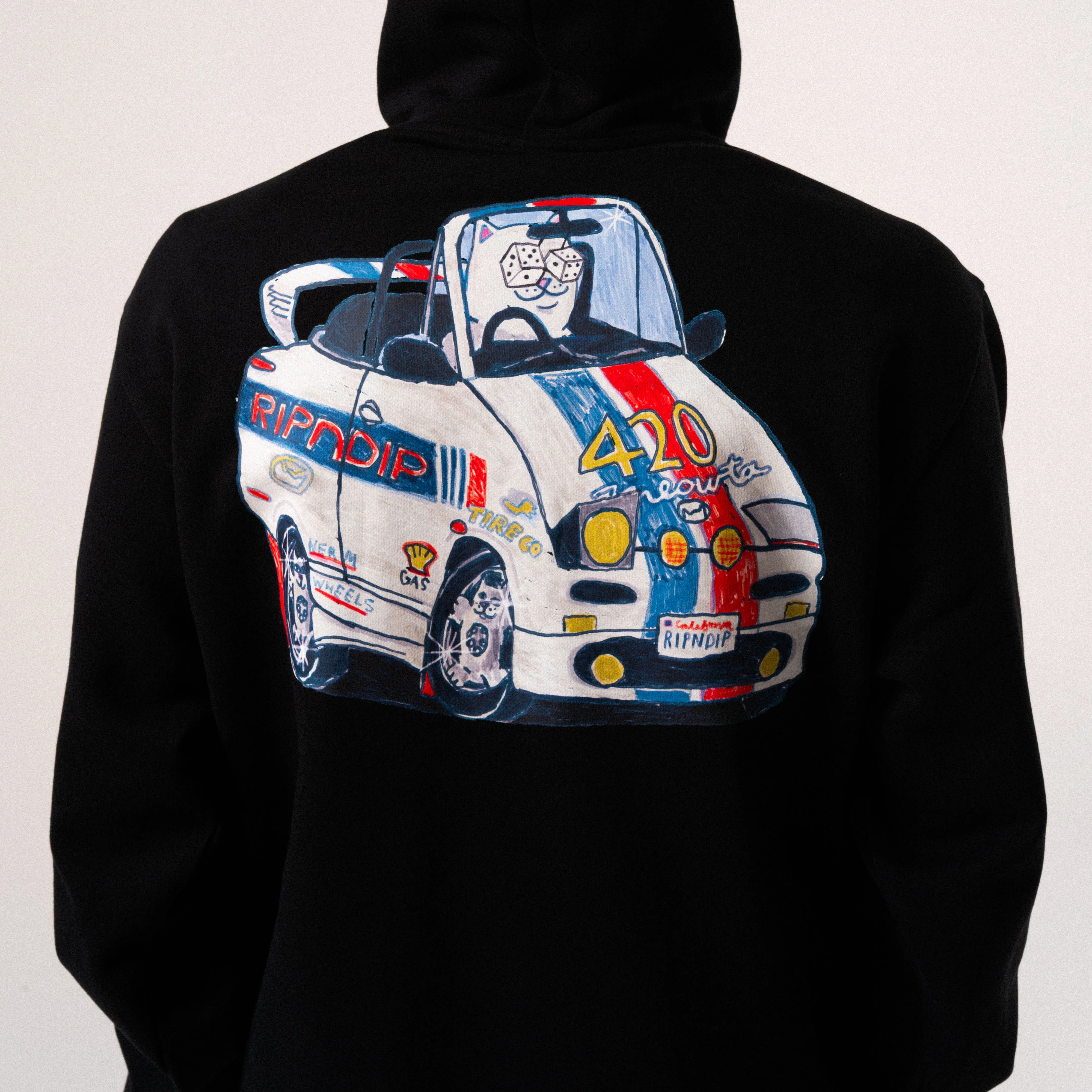 420 MPH Hoodie (Black) - Image 3