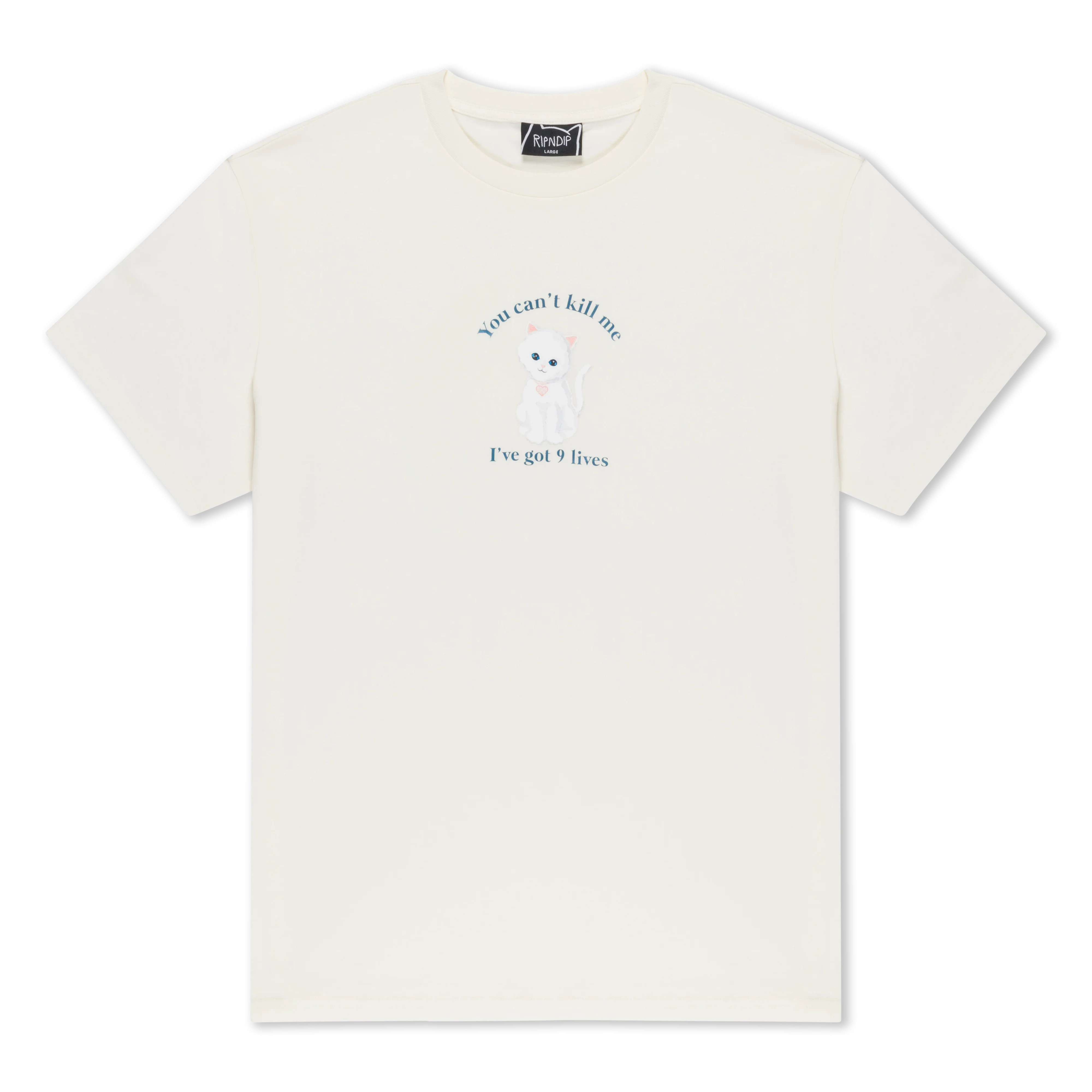 9 Lives Tee (Bone)