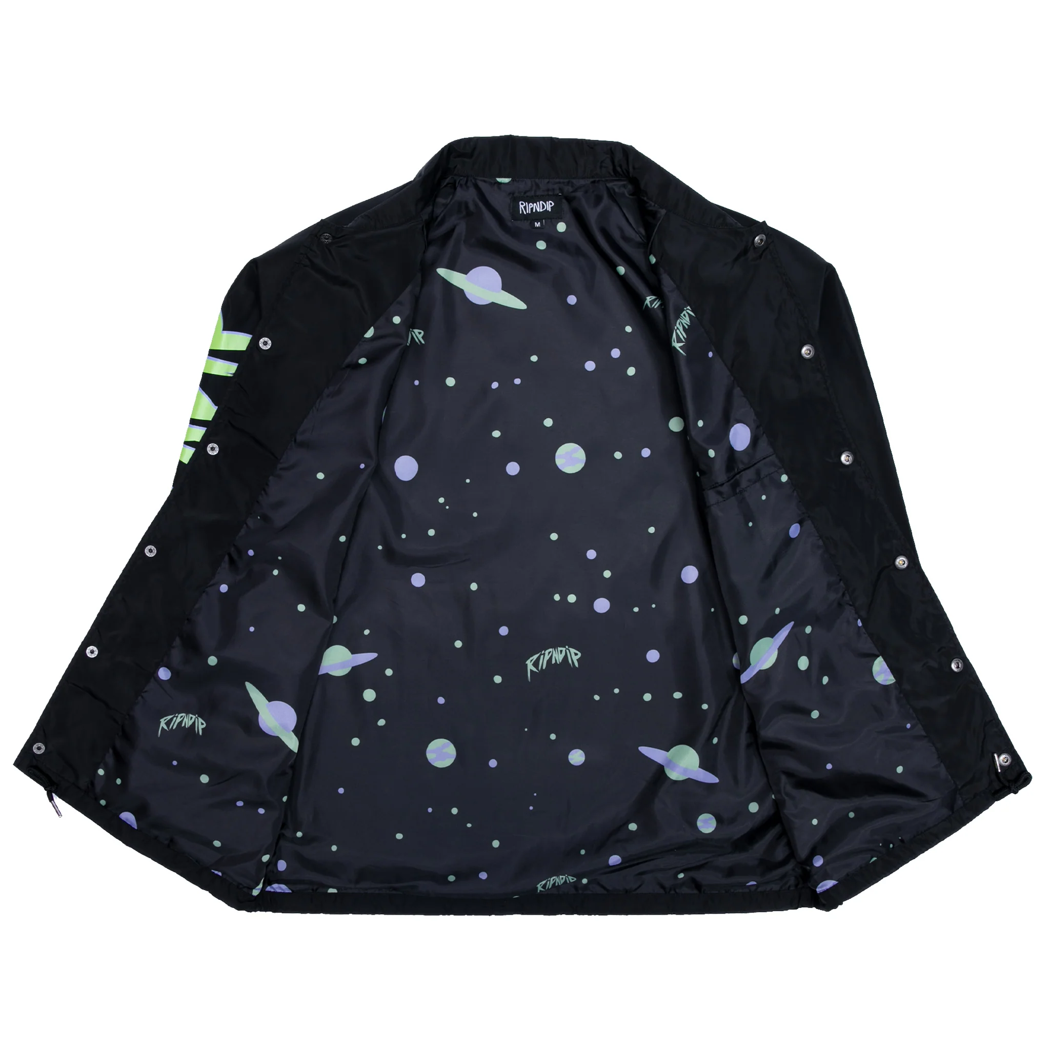 Abduction Coaches Jacket (Black) - Image 4