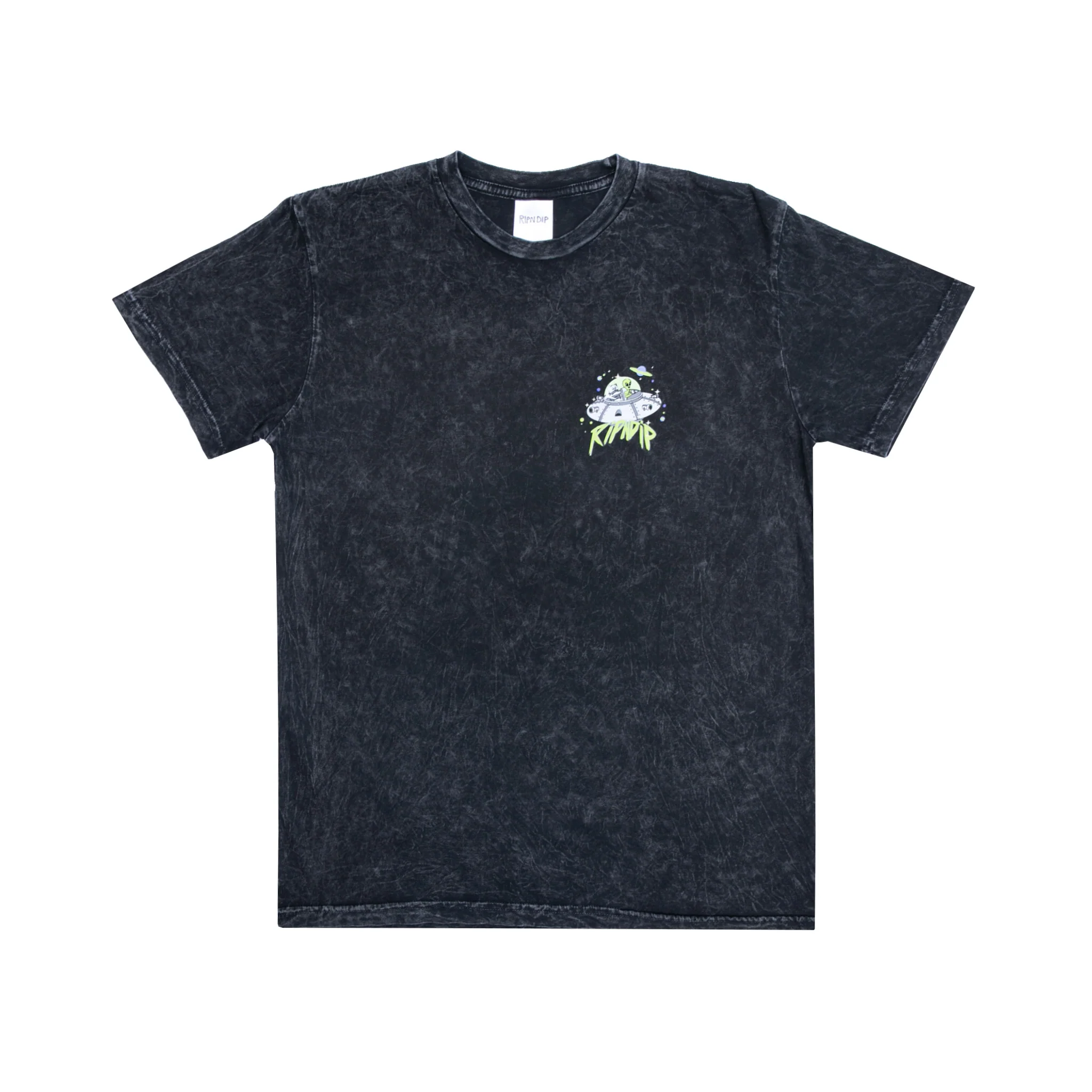 Abduction Tee (Black Mineral Wash) - Image 3
