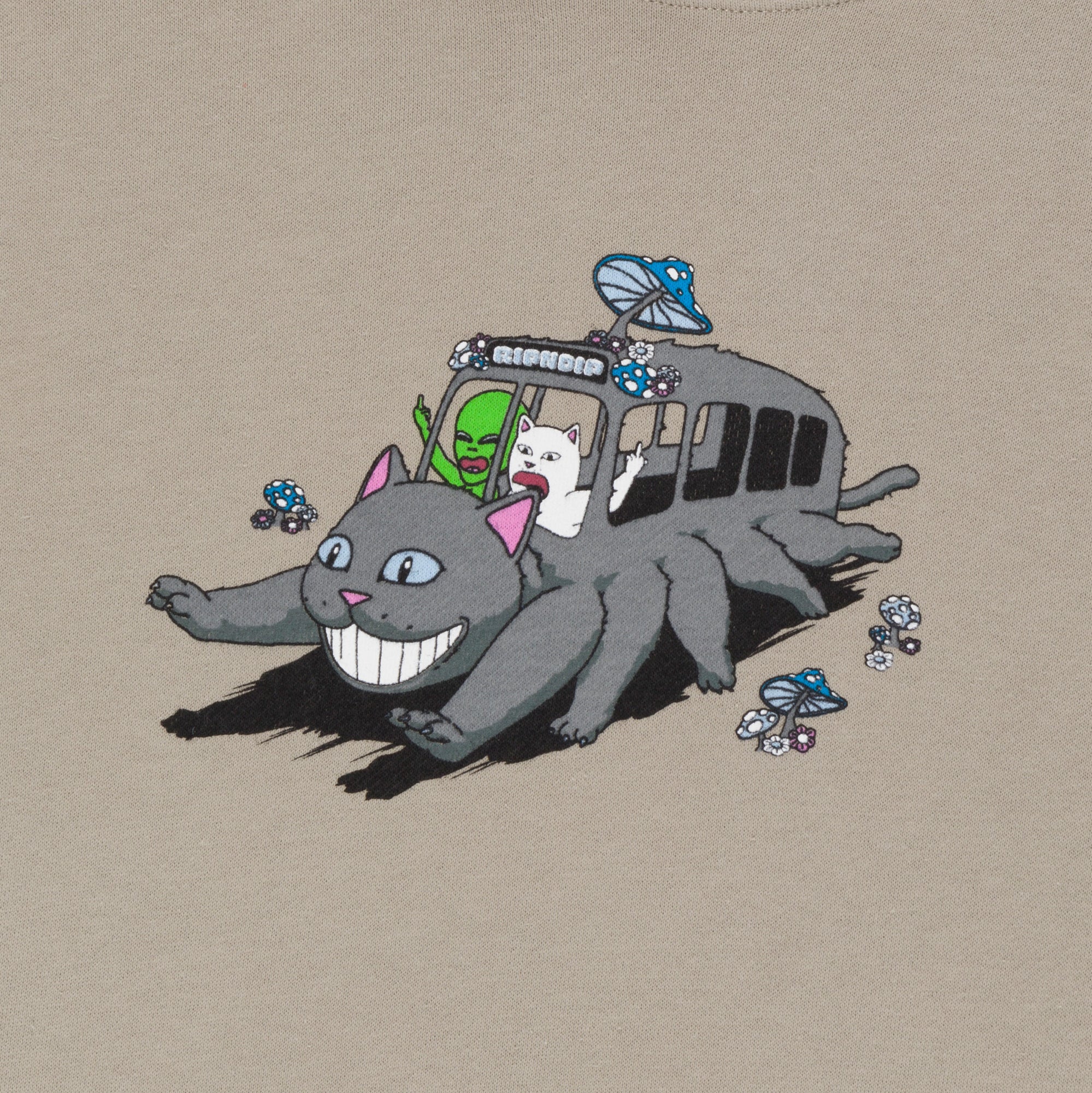 Adventure Bus Hoodie (Cement) - Image 2