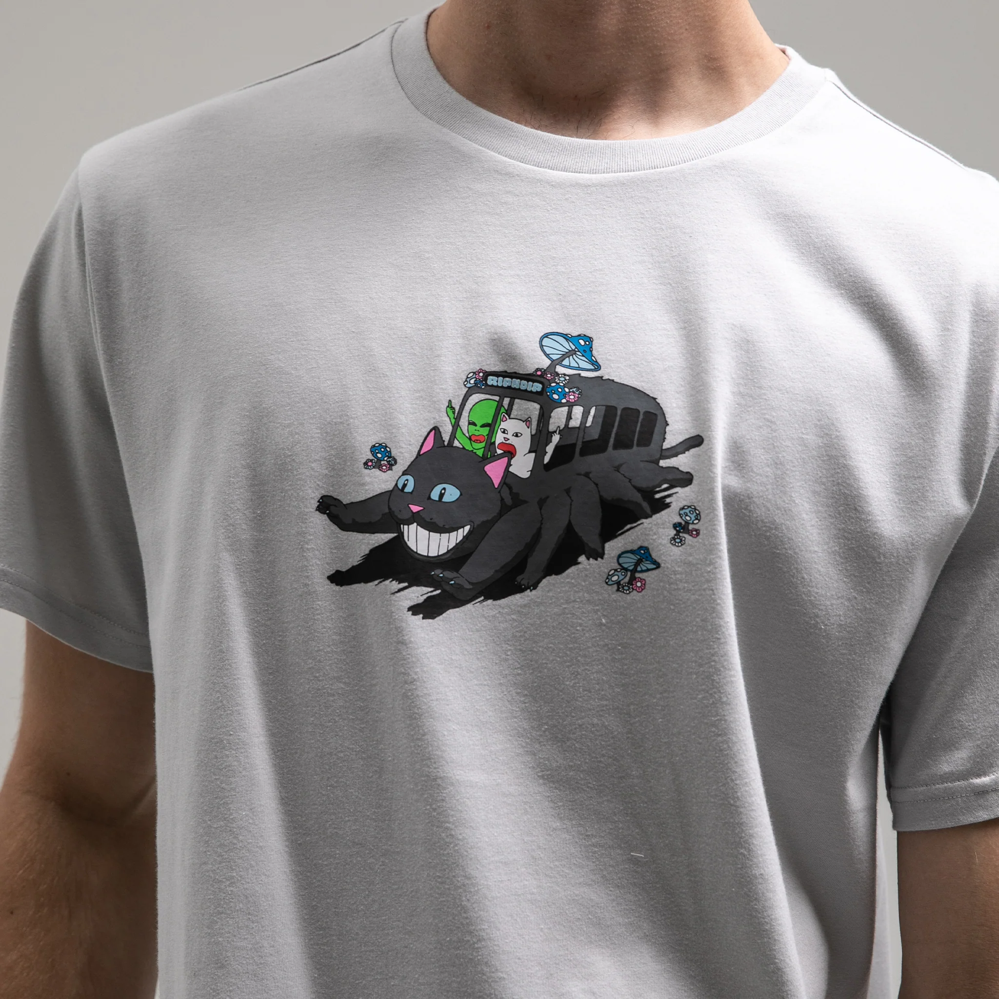 Adventure Bus Tee (Grey) - Image 2