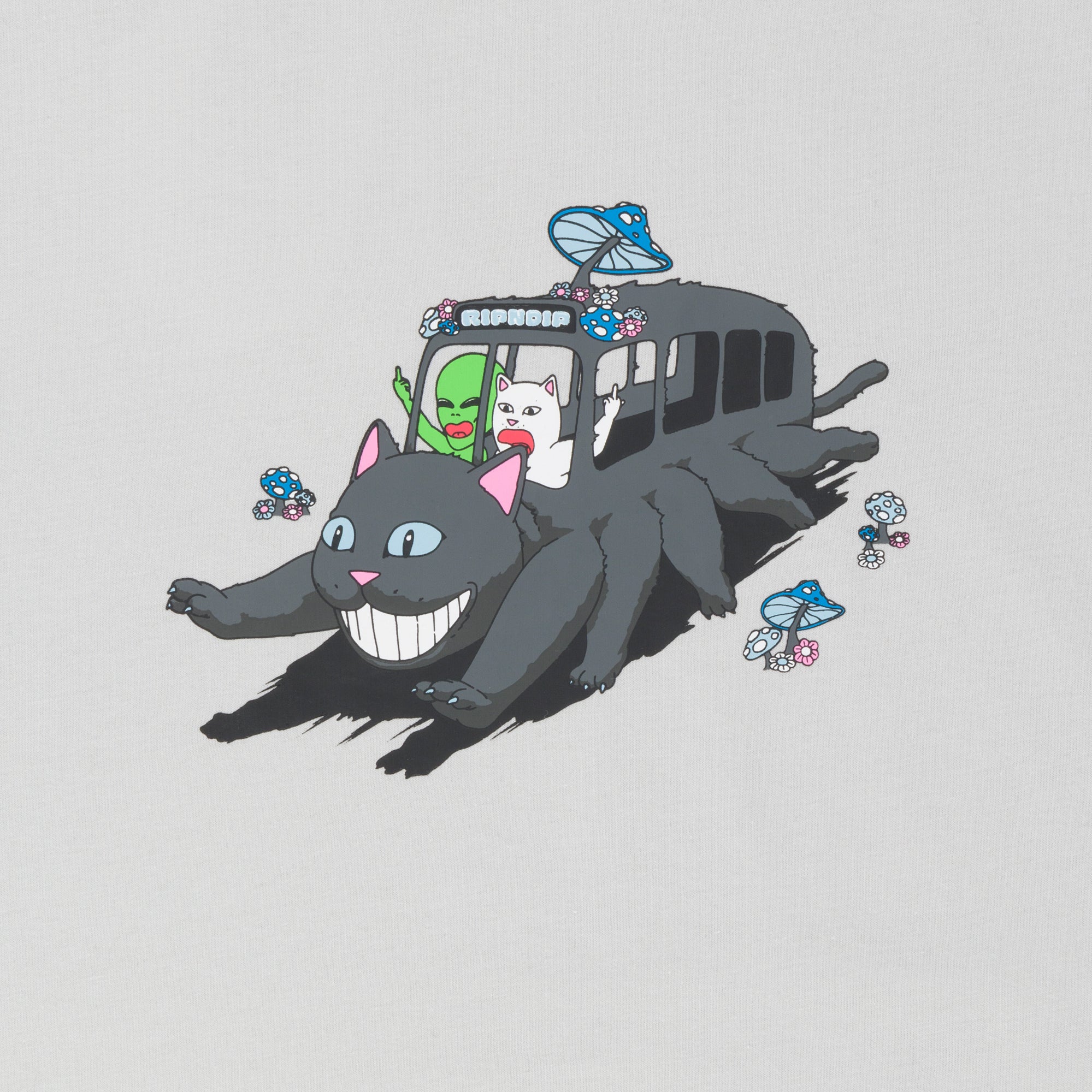Adventure Bus Tee (Grey) - Image 3