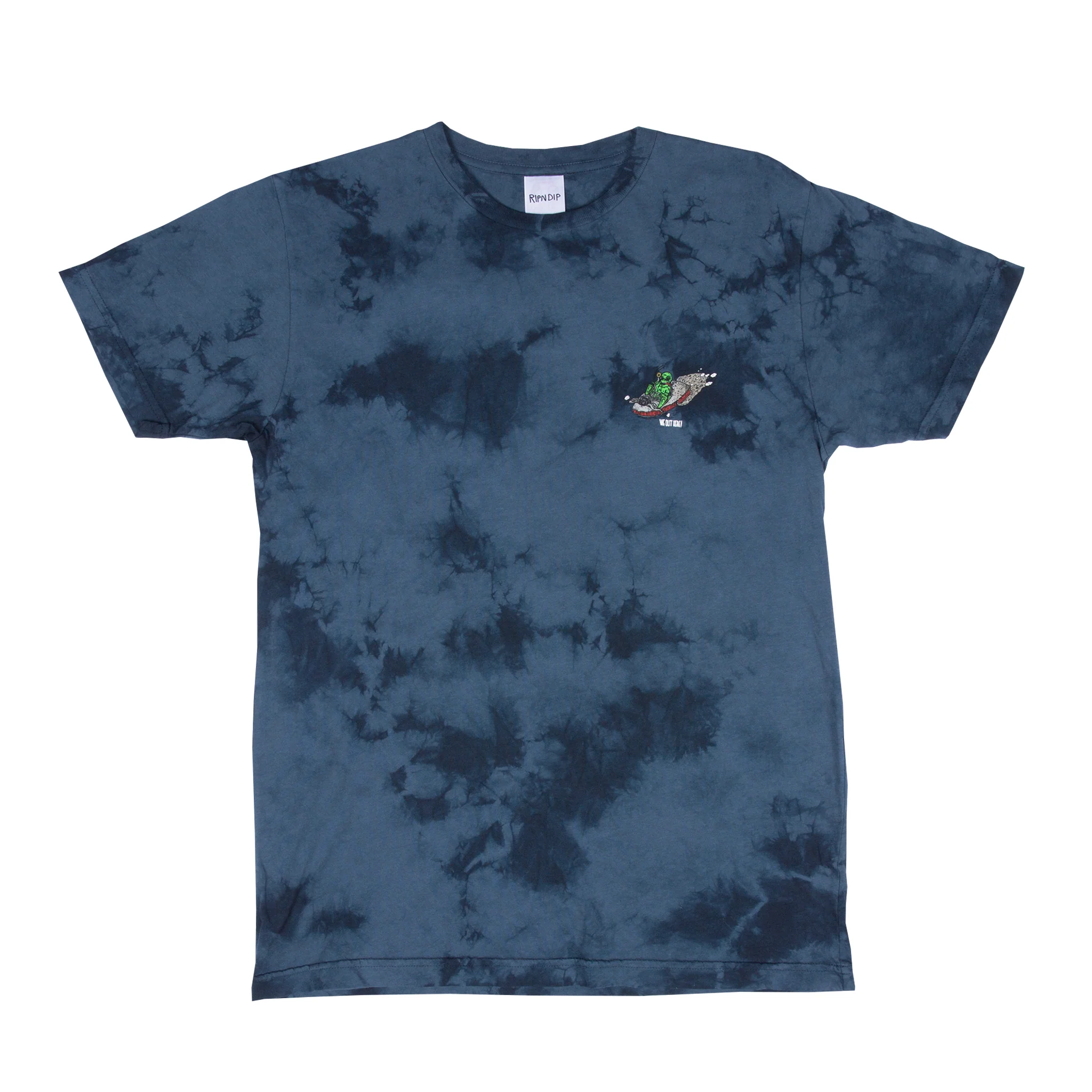 Alien Fink Tee (Acid Wash Blue) - Image 2
