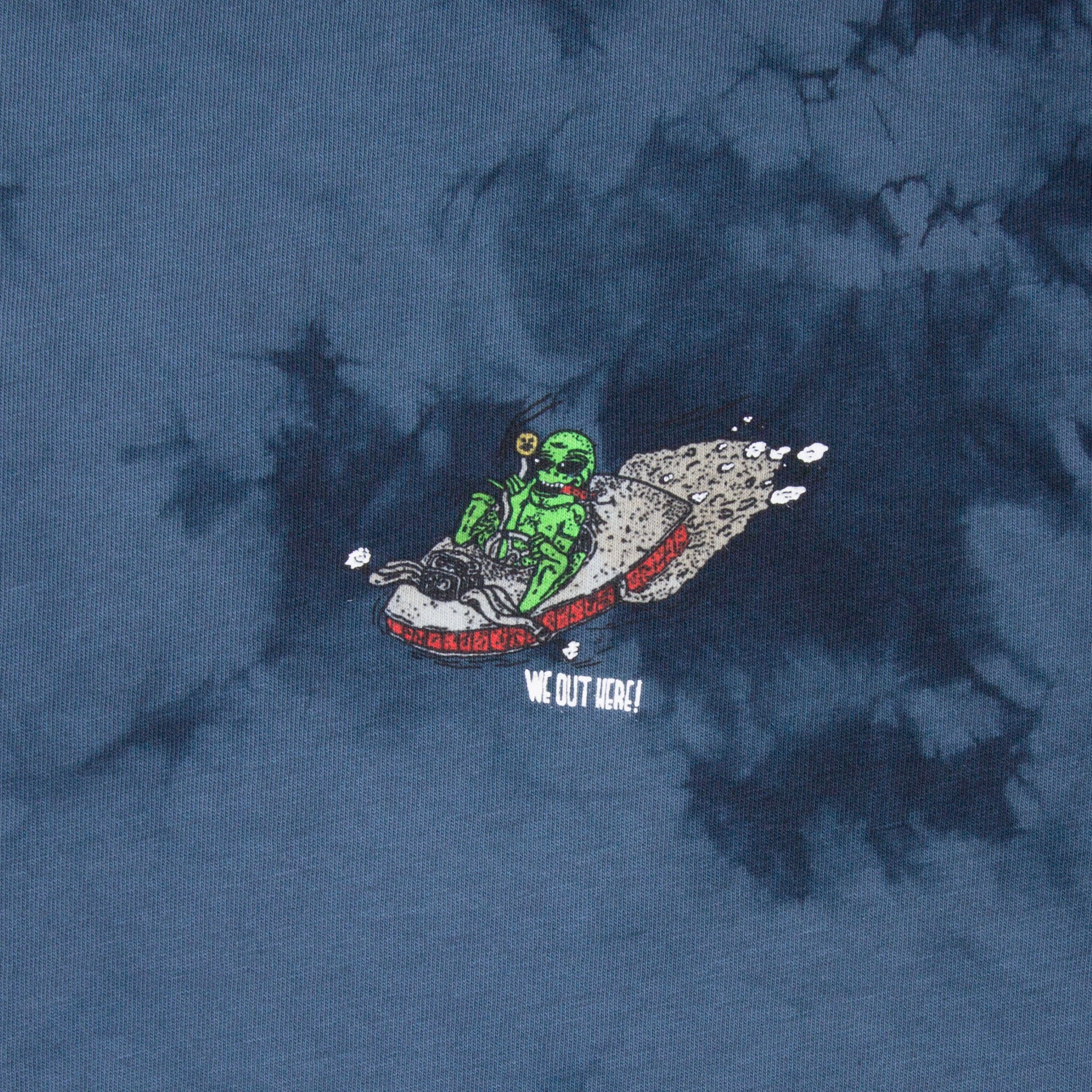 Alien Fink Tee (Acid Wash Blue) - Image 3