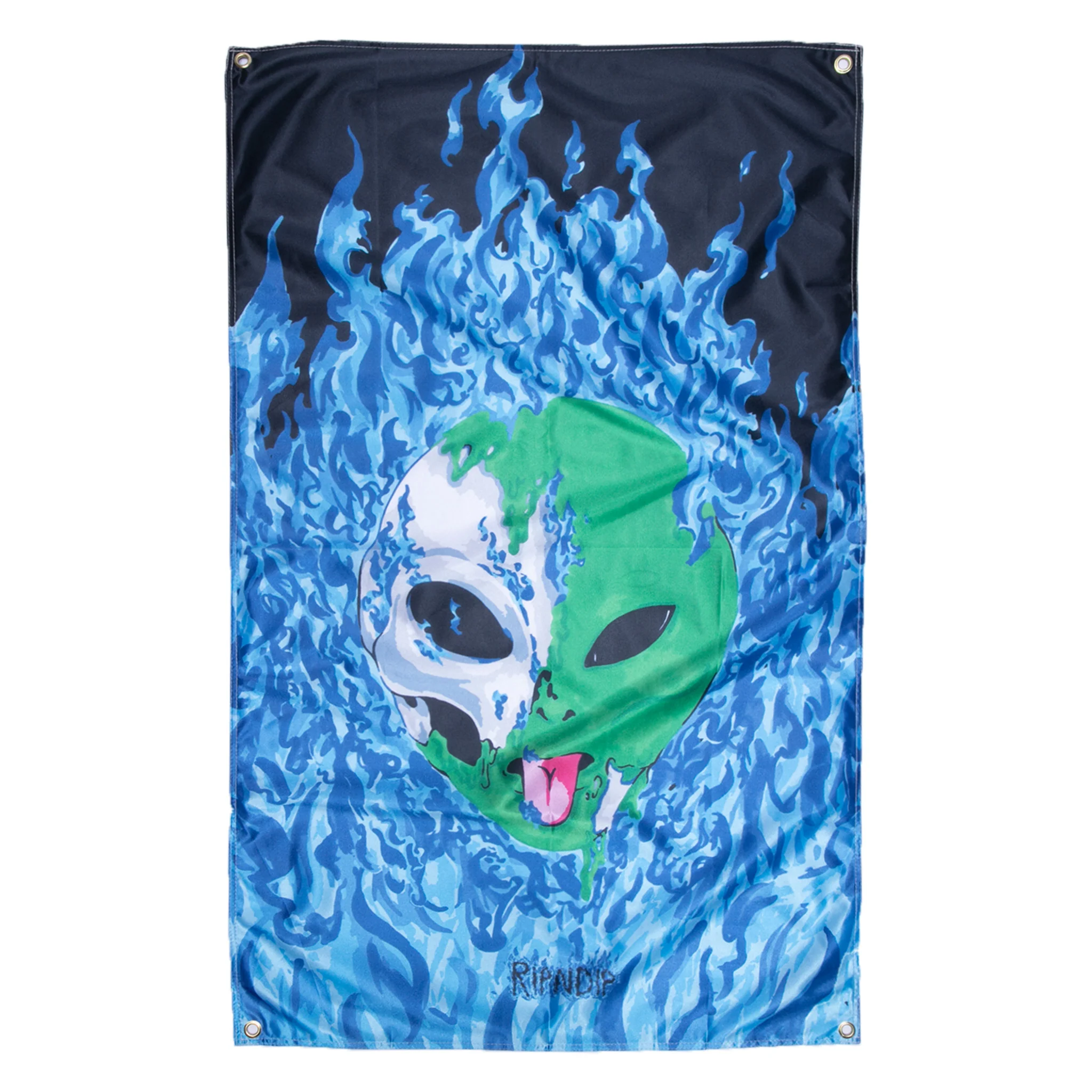 Alien In Heck Wall Banner