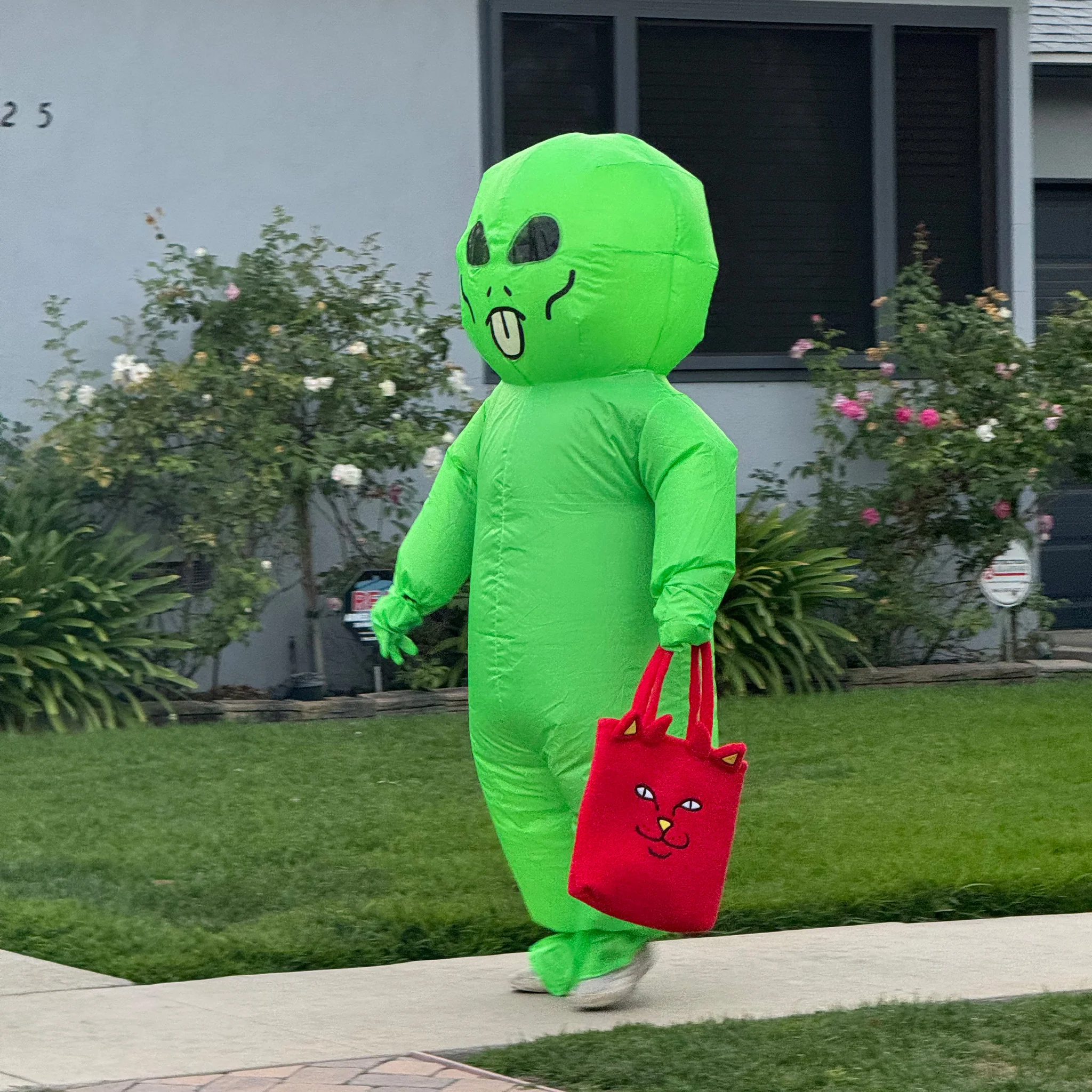 Alien Inflatable Costume (Green) - Image 2
