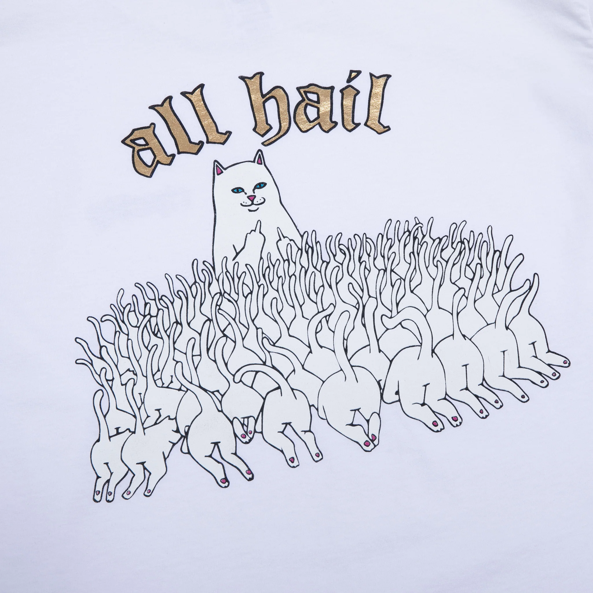 All Hail L/S (White) - Image 2