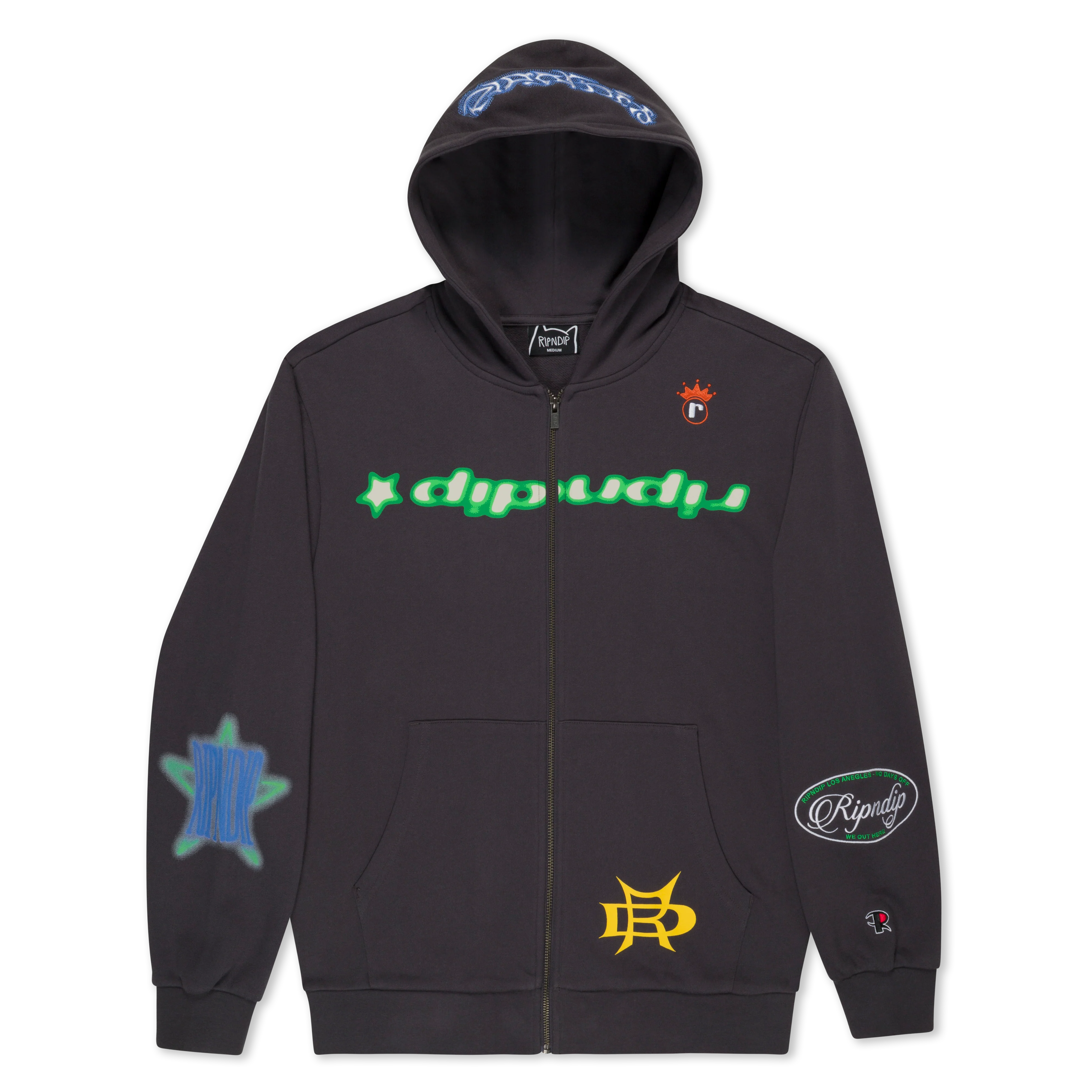 Allure Zip Hoodie (Black) - Image 6