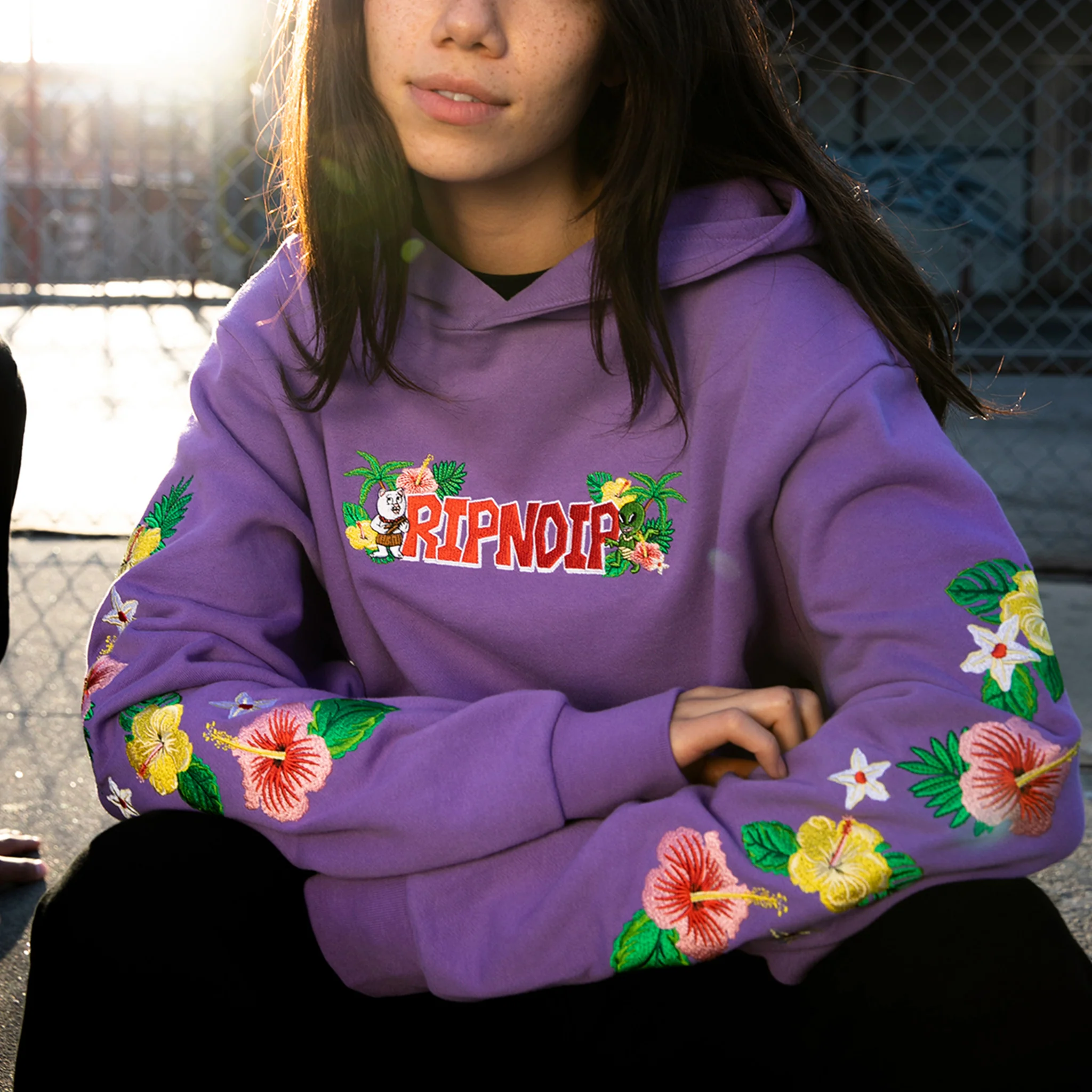 Aloha Nerm Hoodie (Lavender) - Image 2