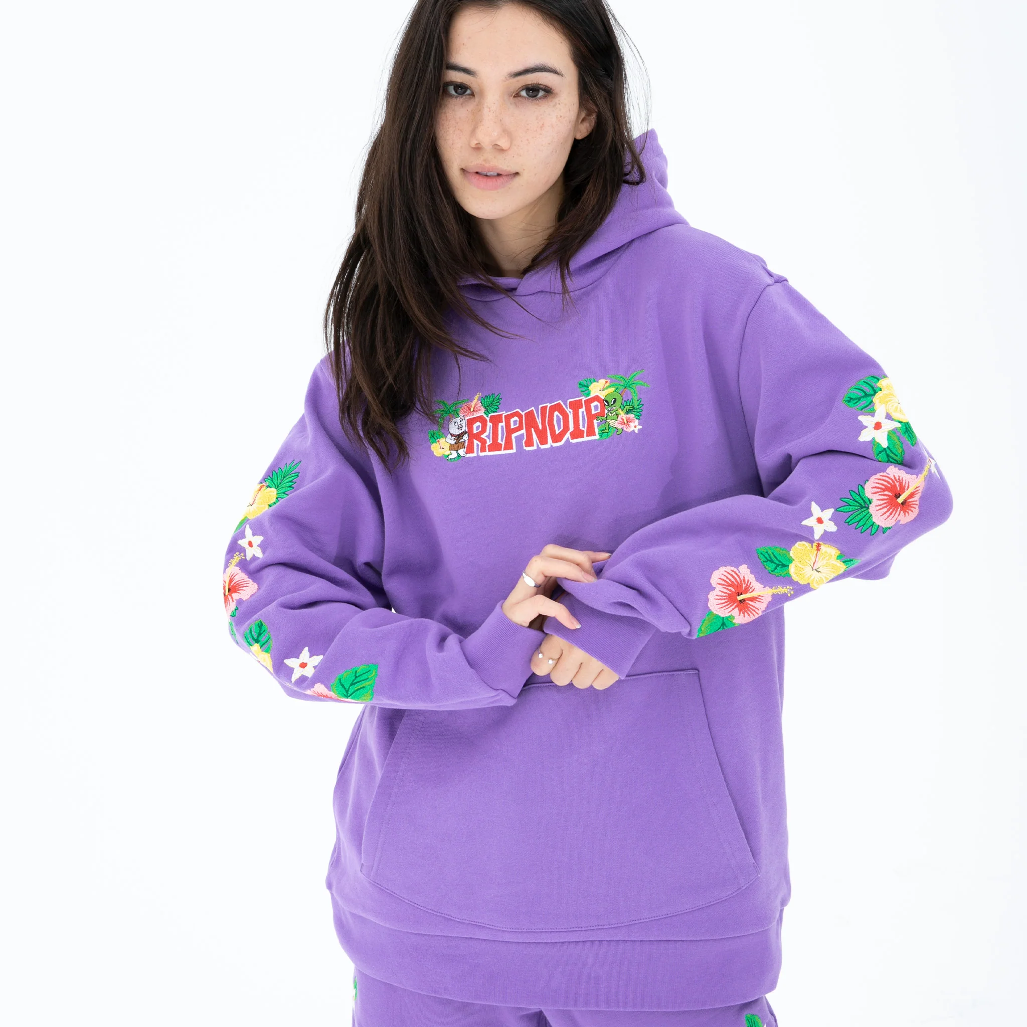 Aloha Nerm Hoodie (Lavender) - Image 3