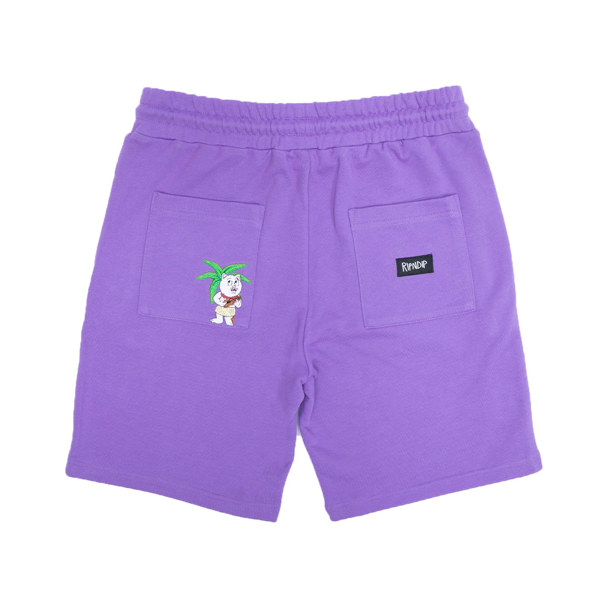 Aloha Nerm Sweatshorts (Lavender) - Image 3