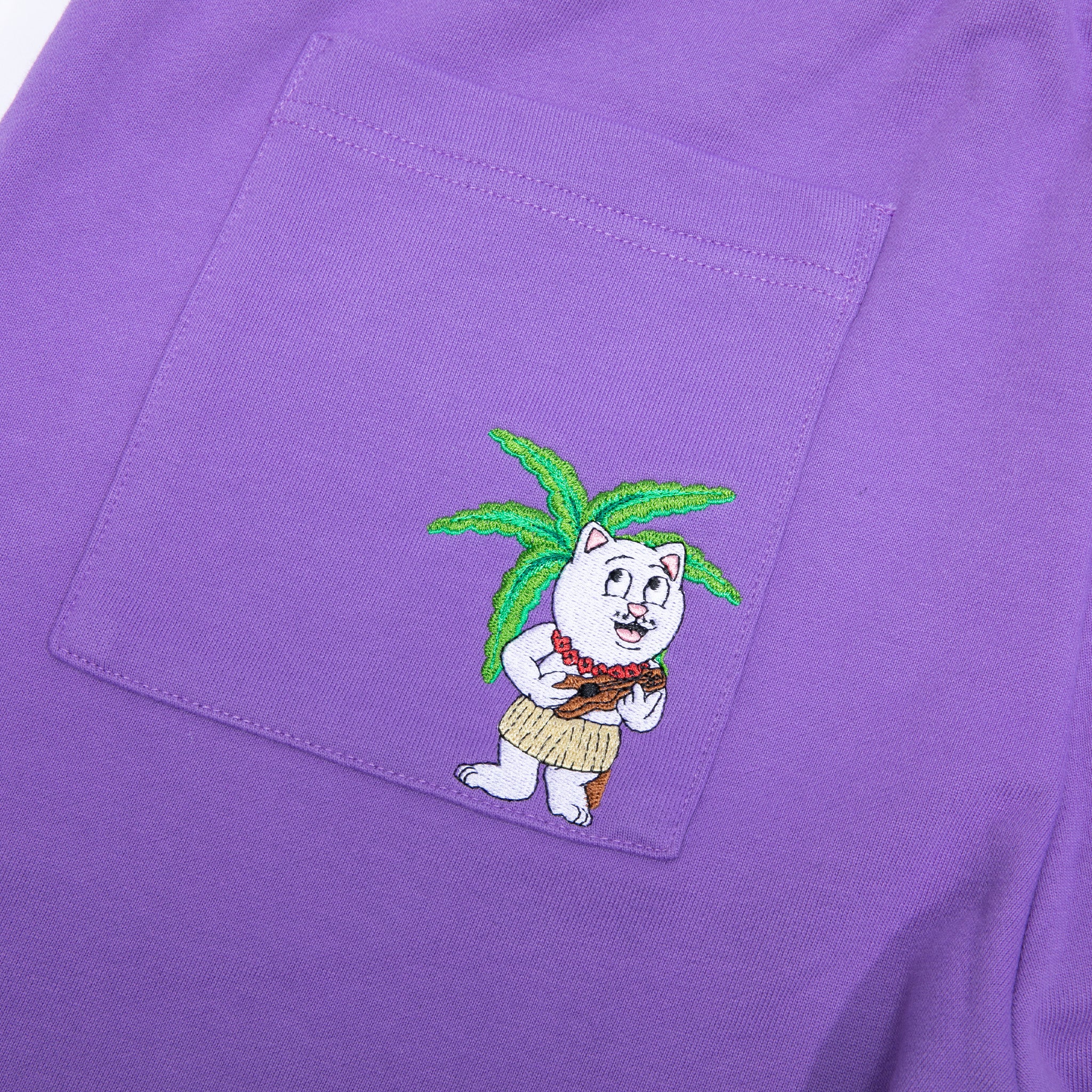 Aloha Nerm Sweatshorts (Lavender) - Image 4