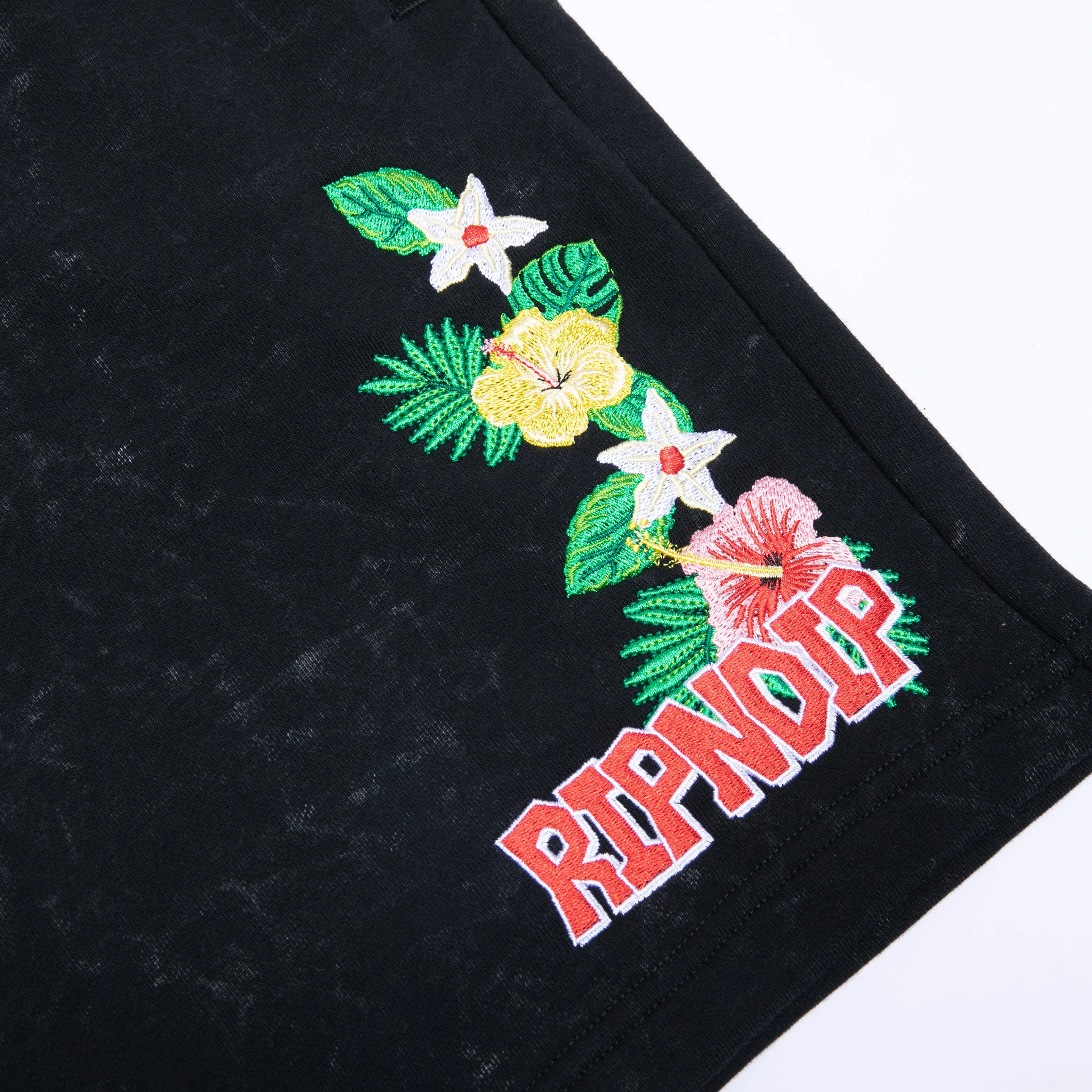 Aloha Nermal Sweatshorts (Black Mineral Wash) - Image 5