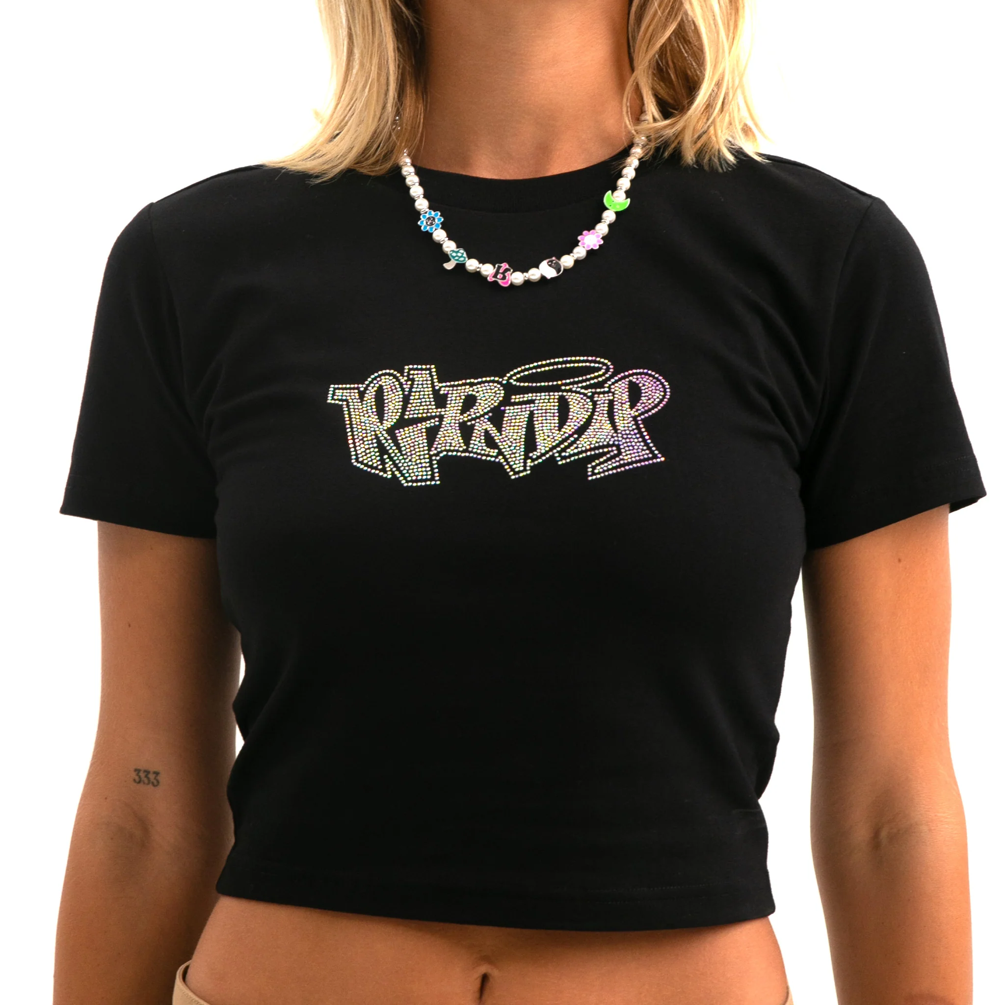 Angels Baby Tee (Black) - Image 2