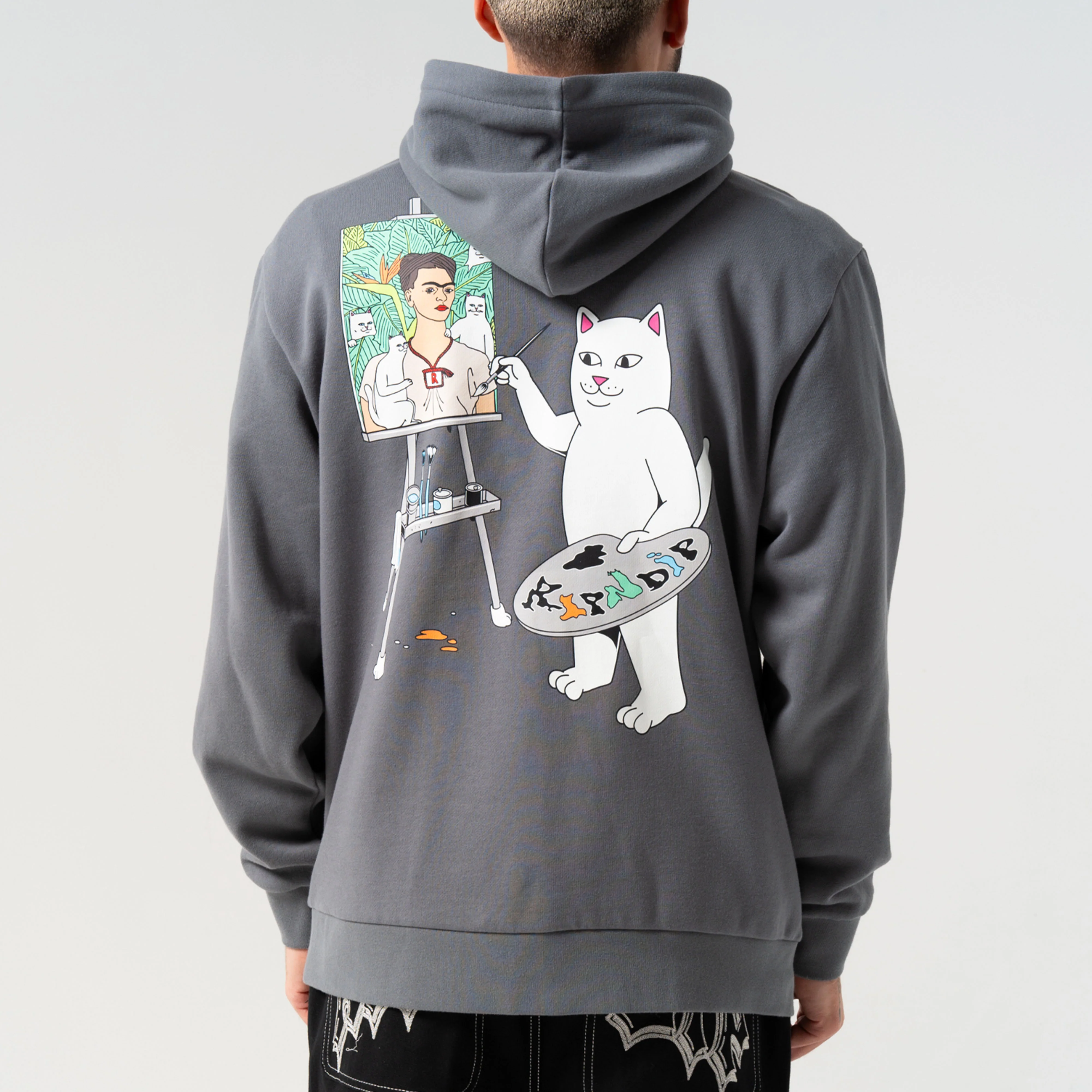 Art Club Hoodie (Charcoal) - Image 2