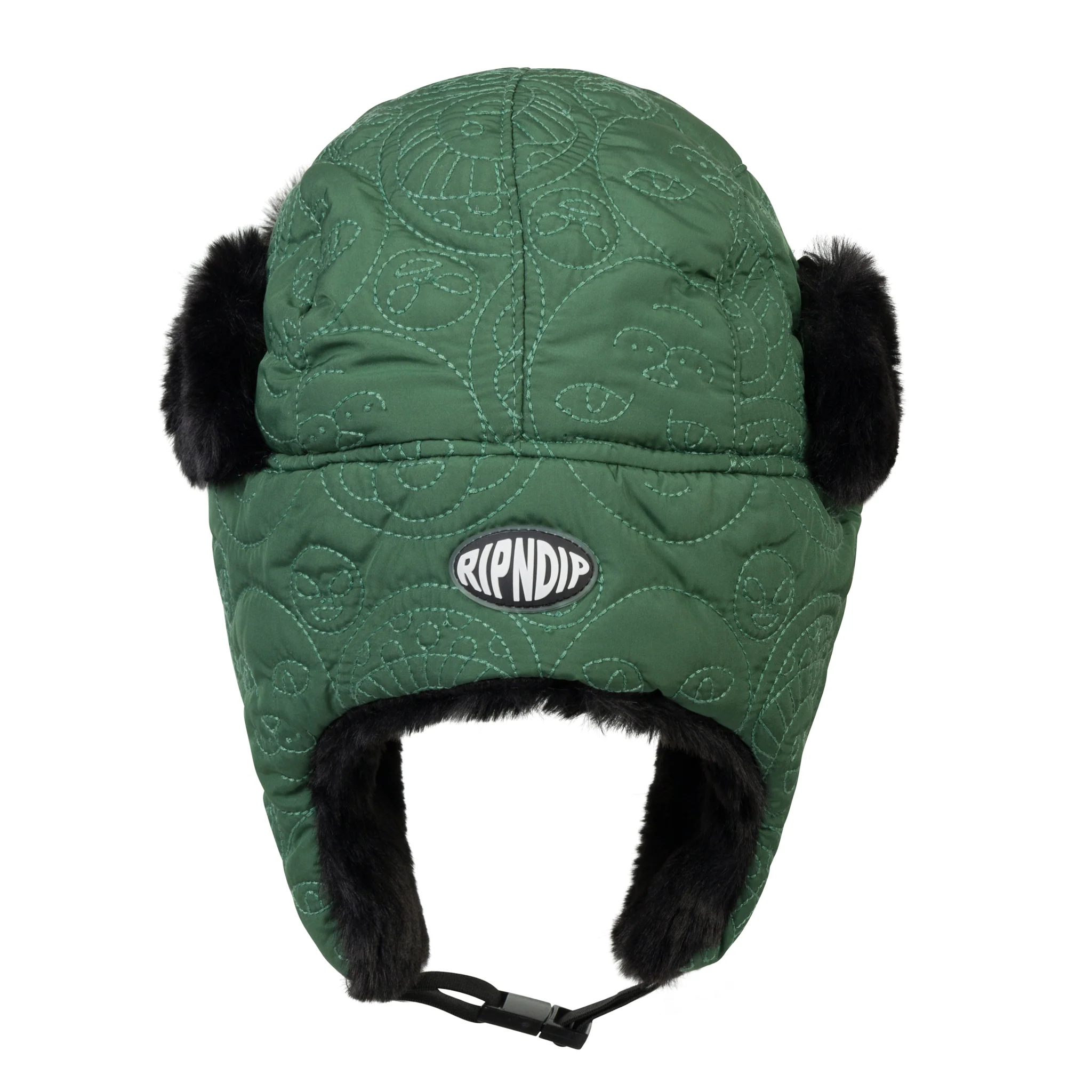 Barry Bonds Aviator Quilted Hat (Pine) - Image 2