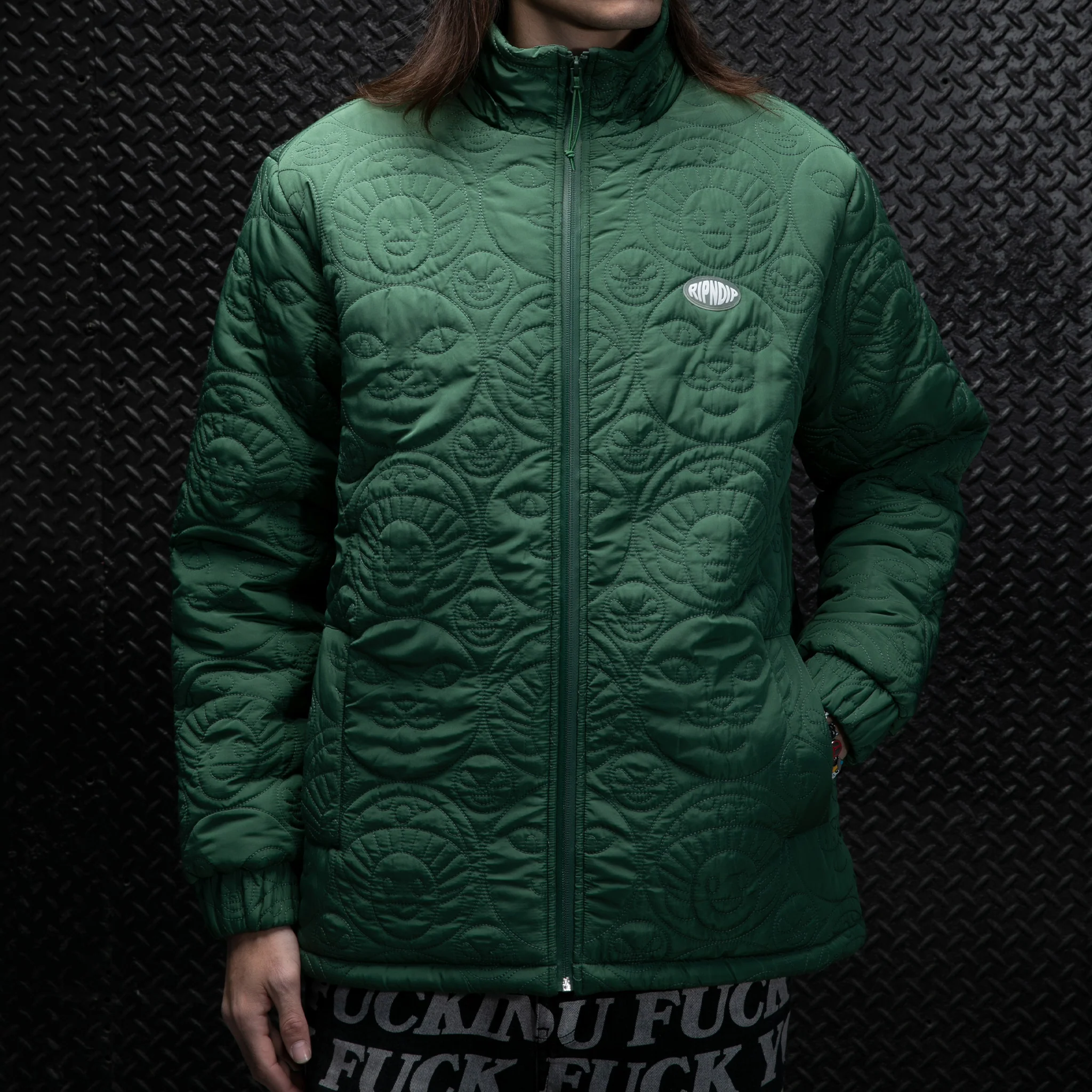 Barry Bonds Puffer Jacket (Pine) - Image 3