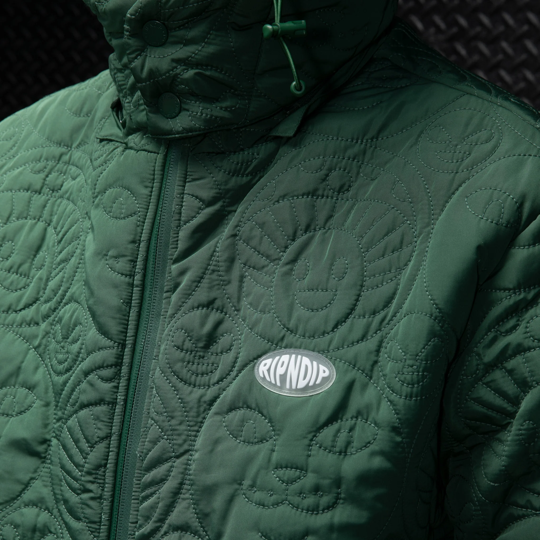 Barry Bonds Puffer Jacket (Pine) - Image 4