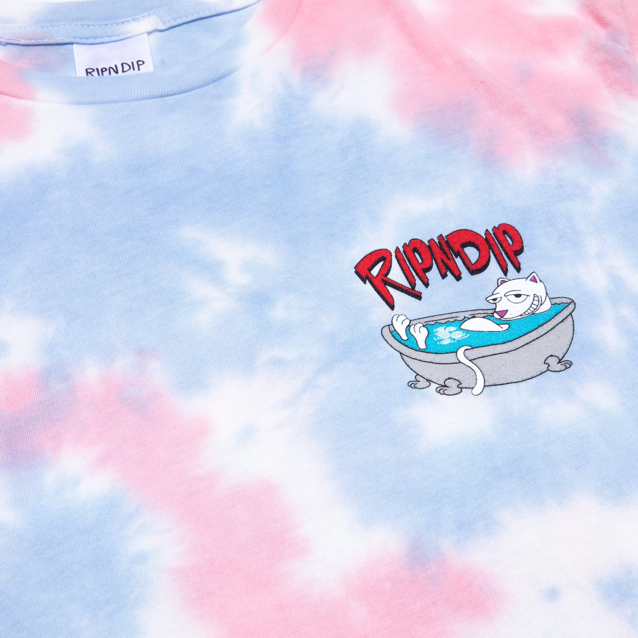 Bath Time Tee (Pink Tie Dye) - Image 4