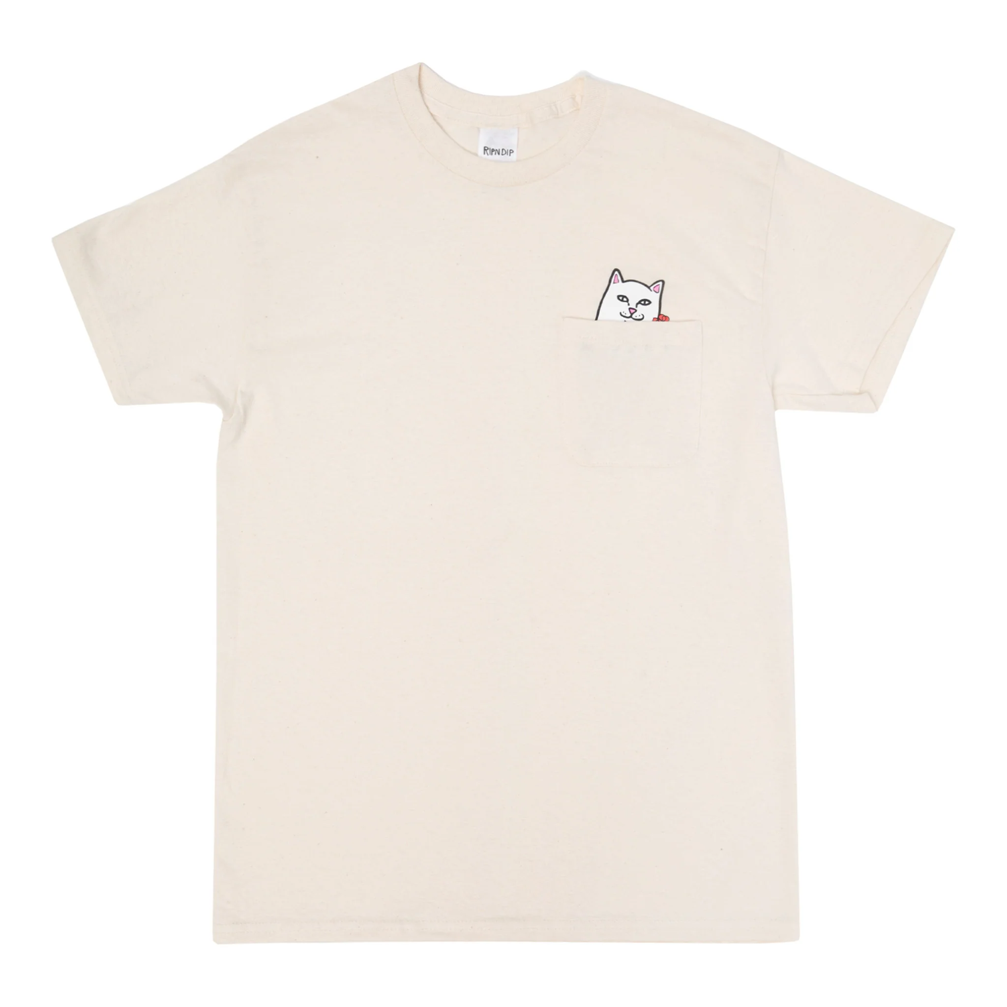 Be Mine Nermal Pocket Tee (Natural)