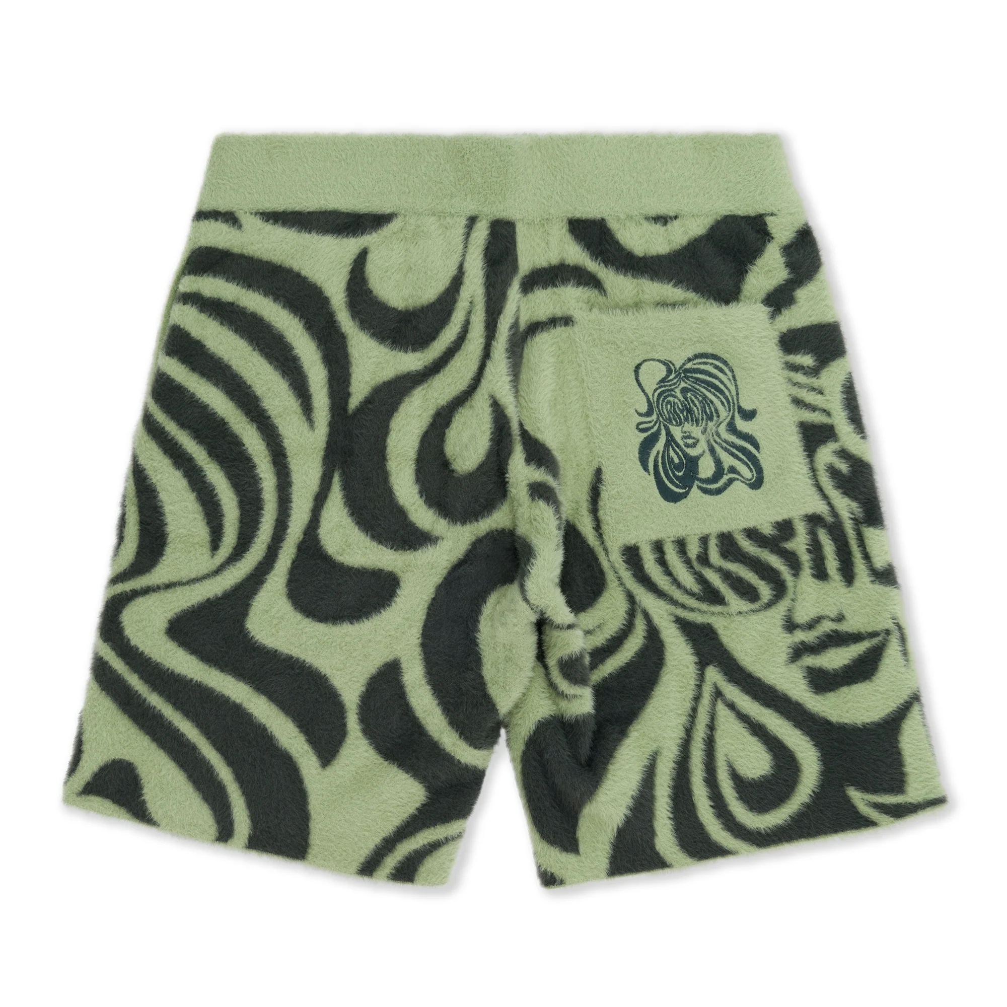 Beautiful Fomo Mohair Shorts (Pistachio) - Image 4