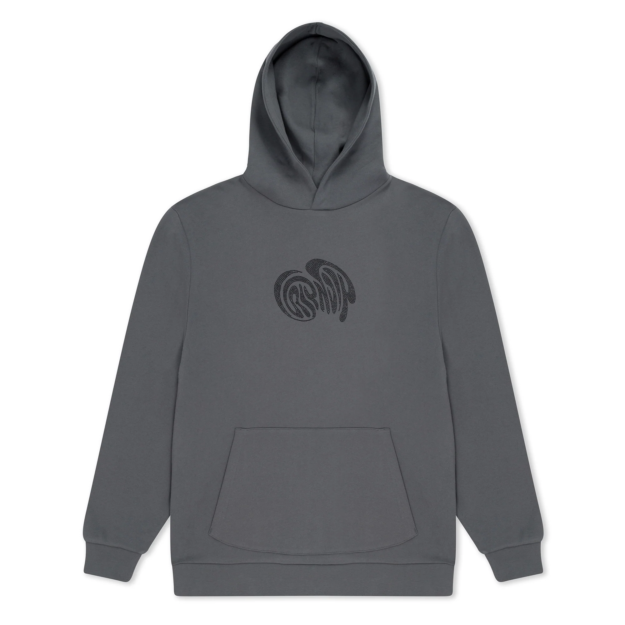 Beautiful Trip Rhinestone Hoodie (Charcoal) - Image 5