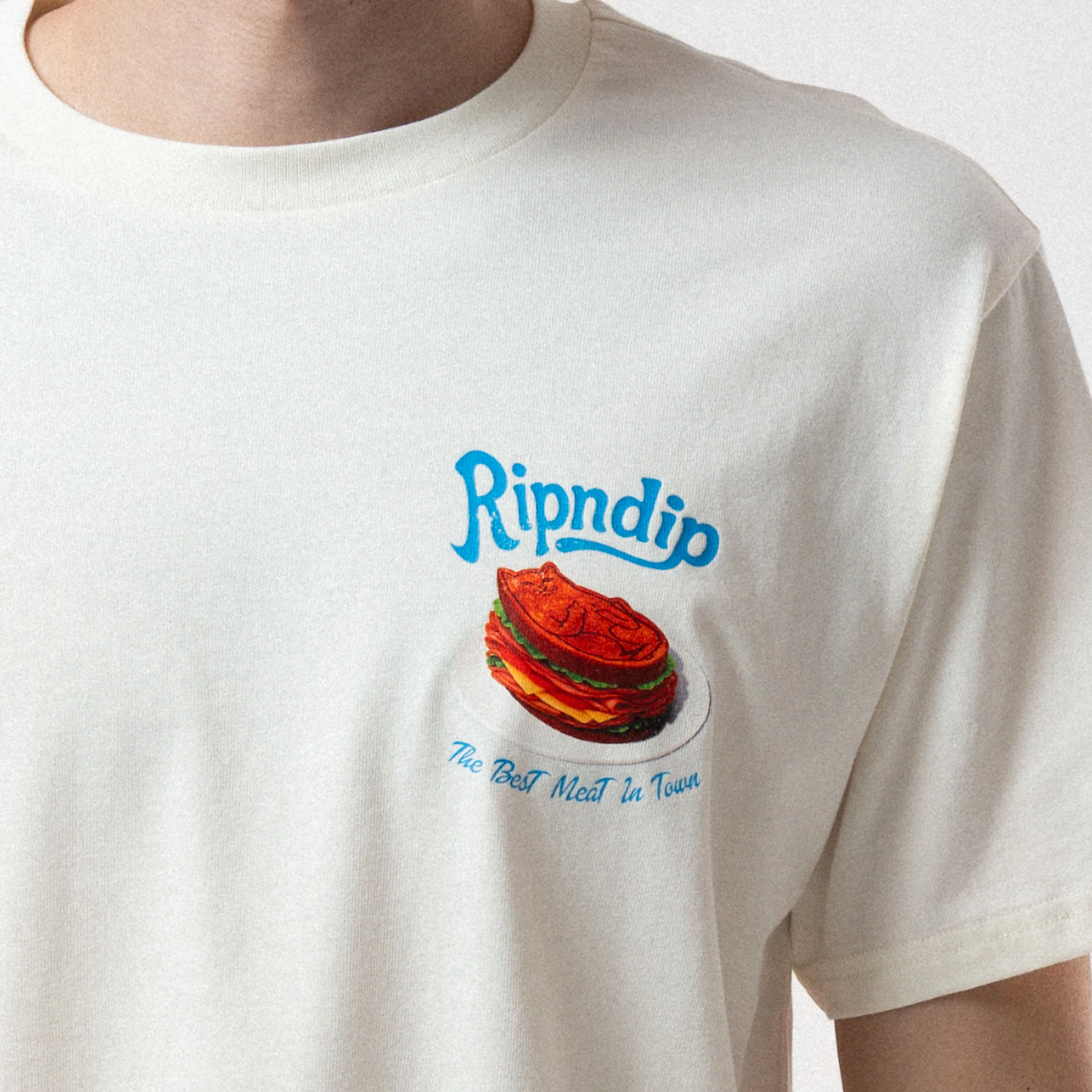 Best Meat Tee (Bone) - Image 5