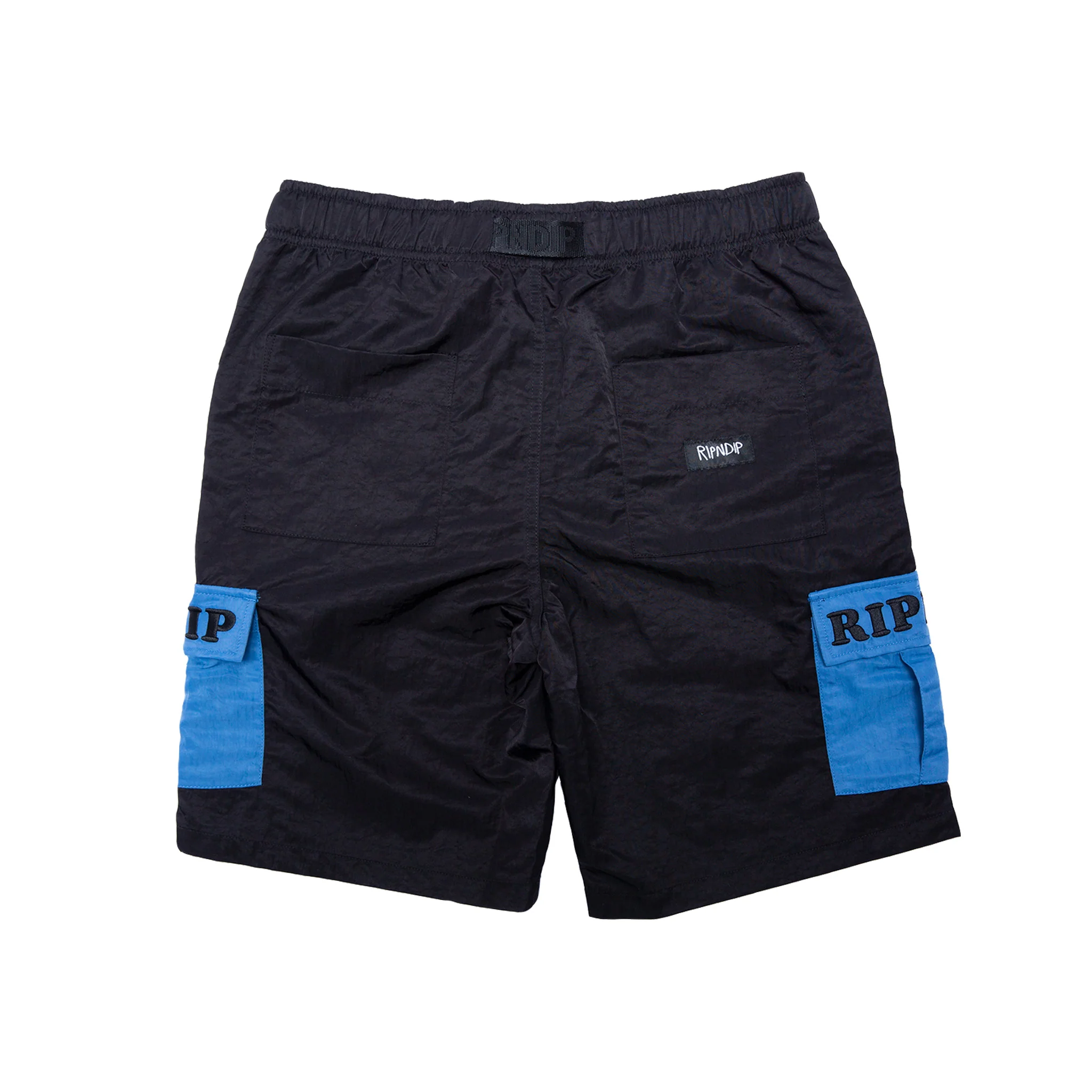 Beverly Nylon Cargo Shorts (Blue) - Image 3