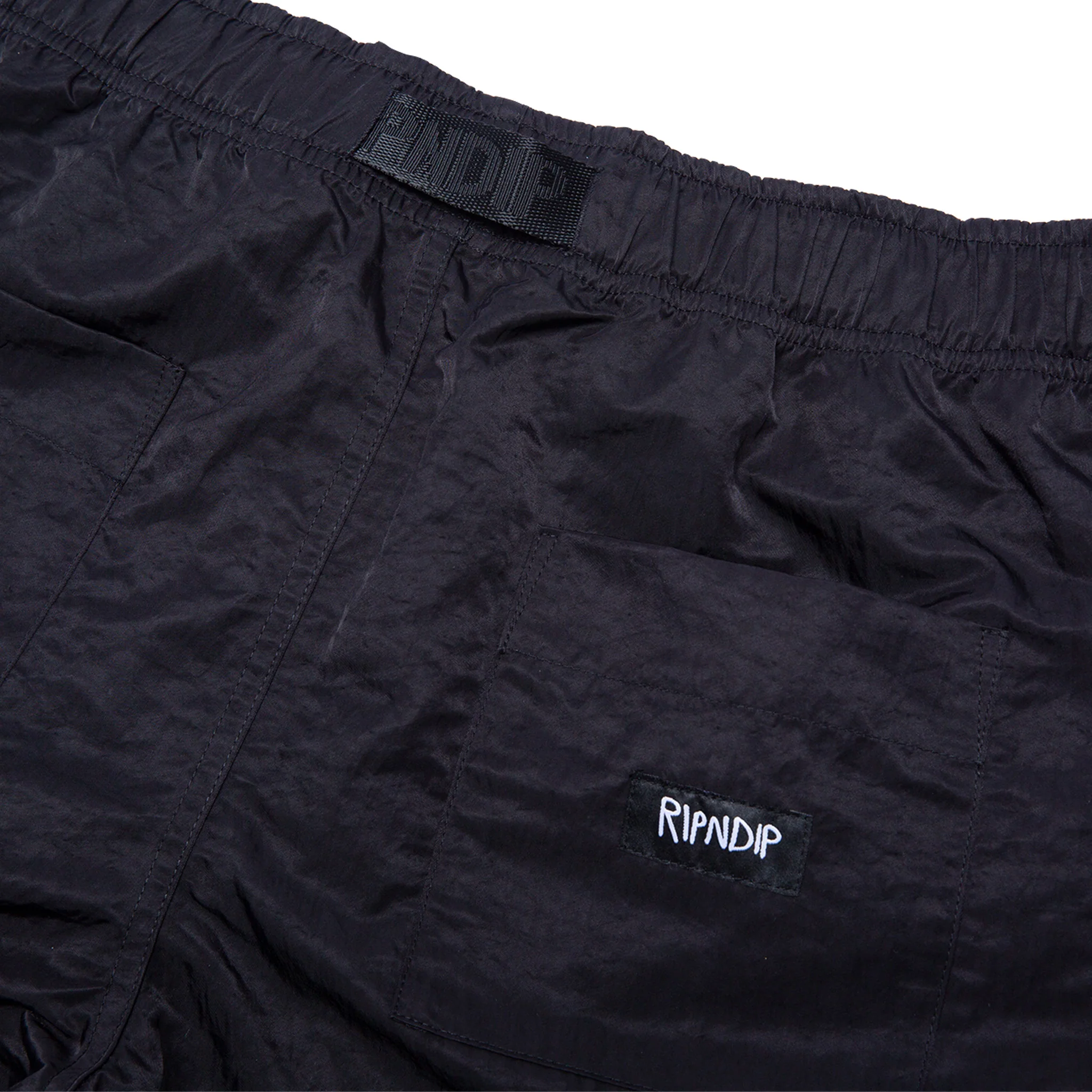 Beverly Nylon Cargo Shorts (Blue) - Image 4
