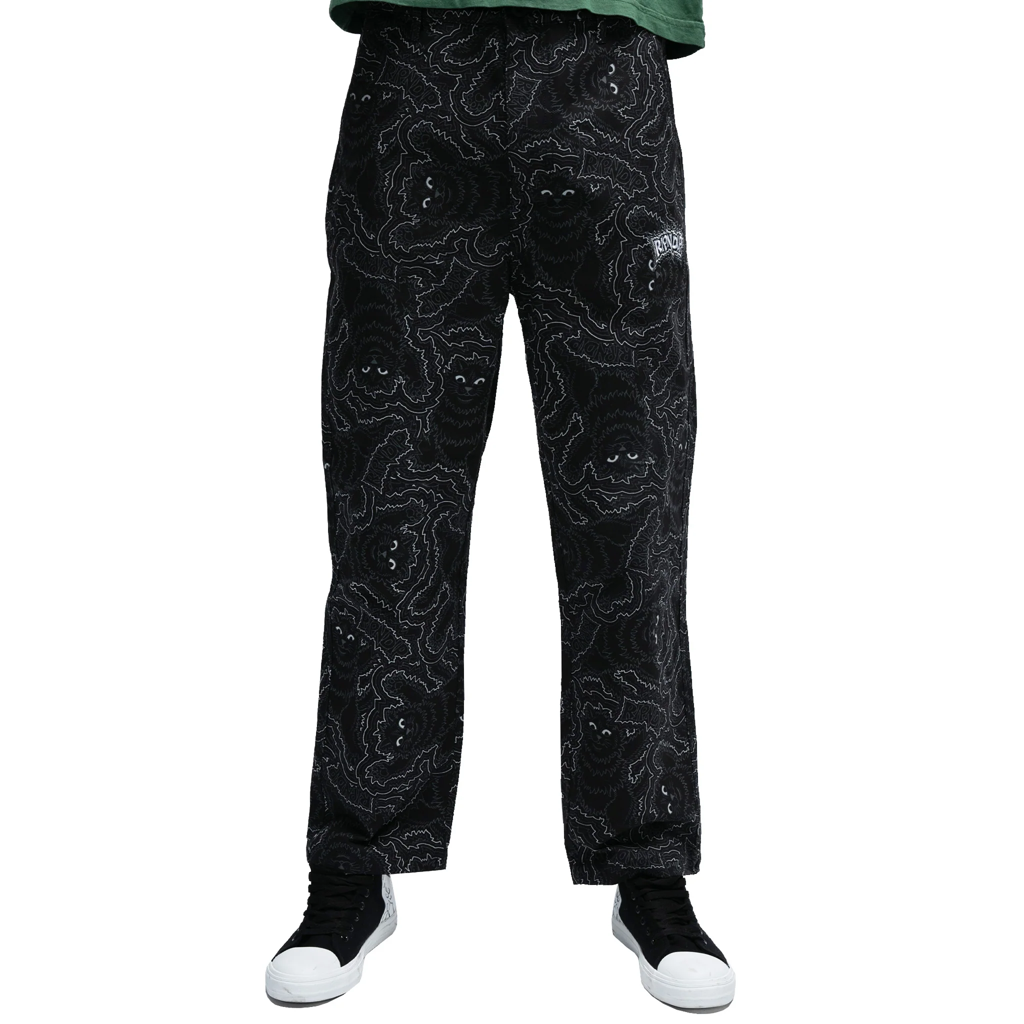 Big Pussy Energy Wide Leg Pants (Black) - Image 2