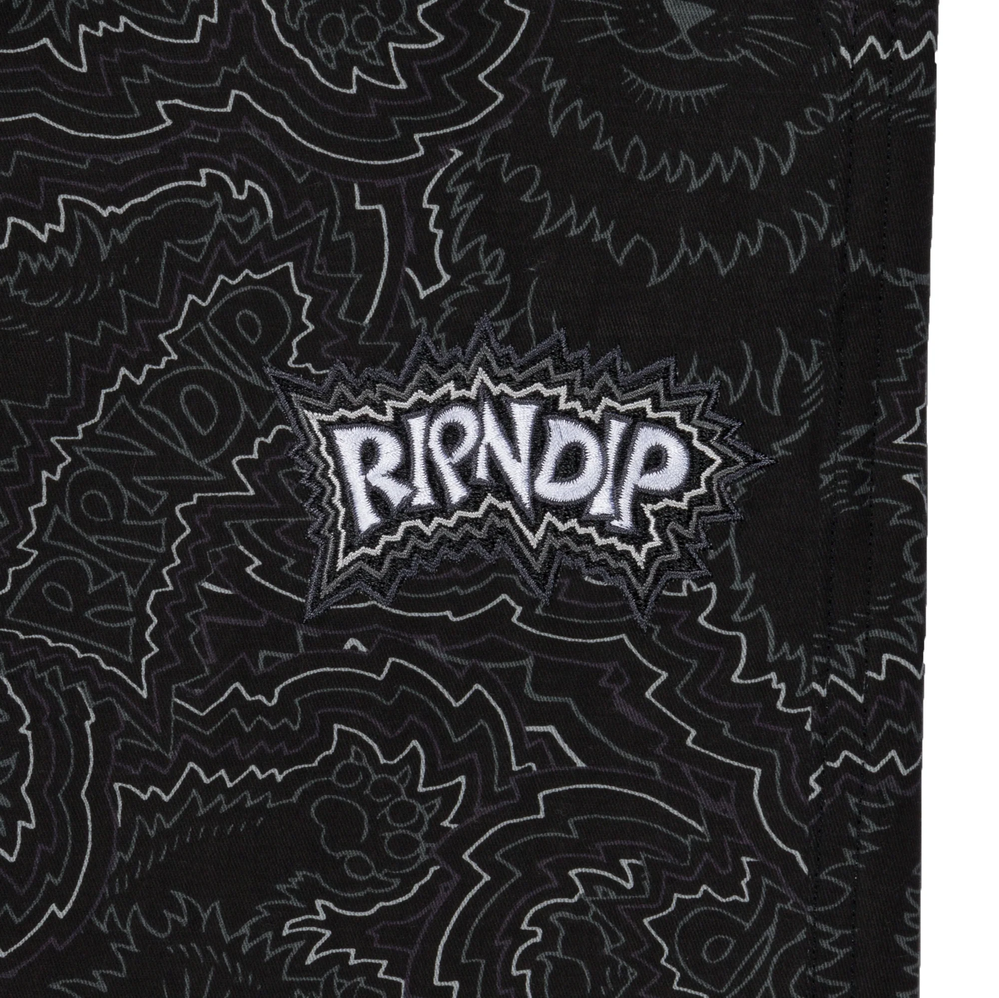 Big Pussy Energy Wide Leg Pants (Black) - Image 3