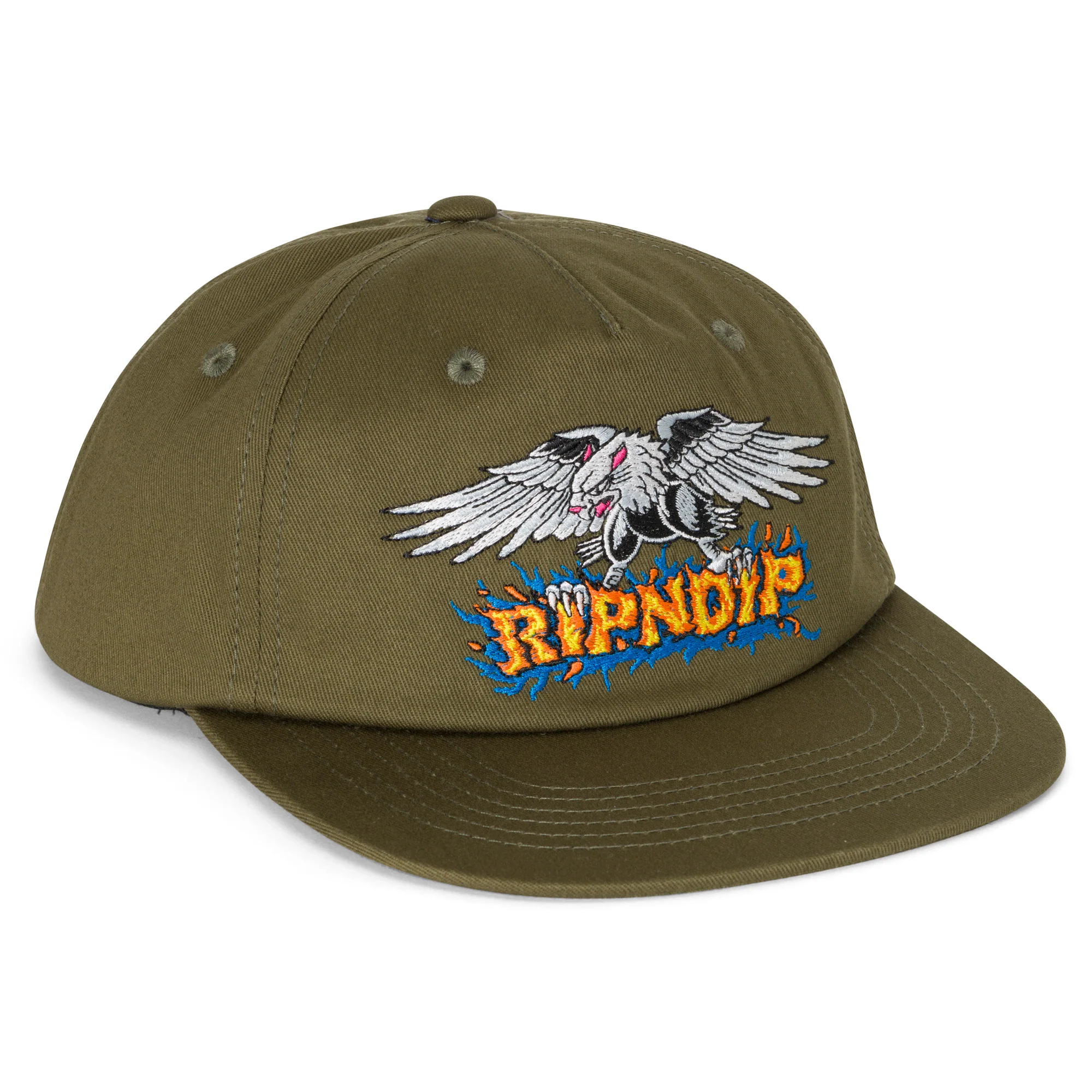 Birdy Snapback (Dark Olive)