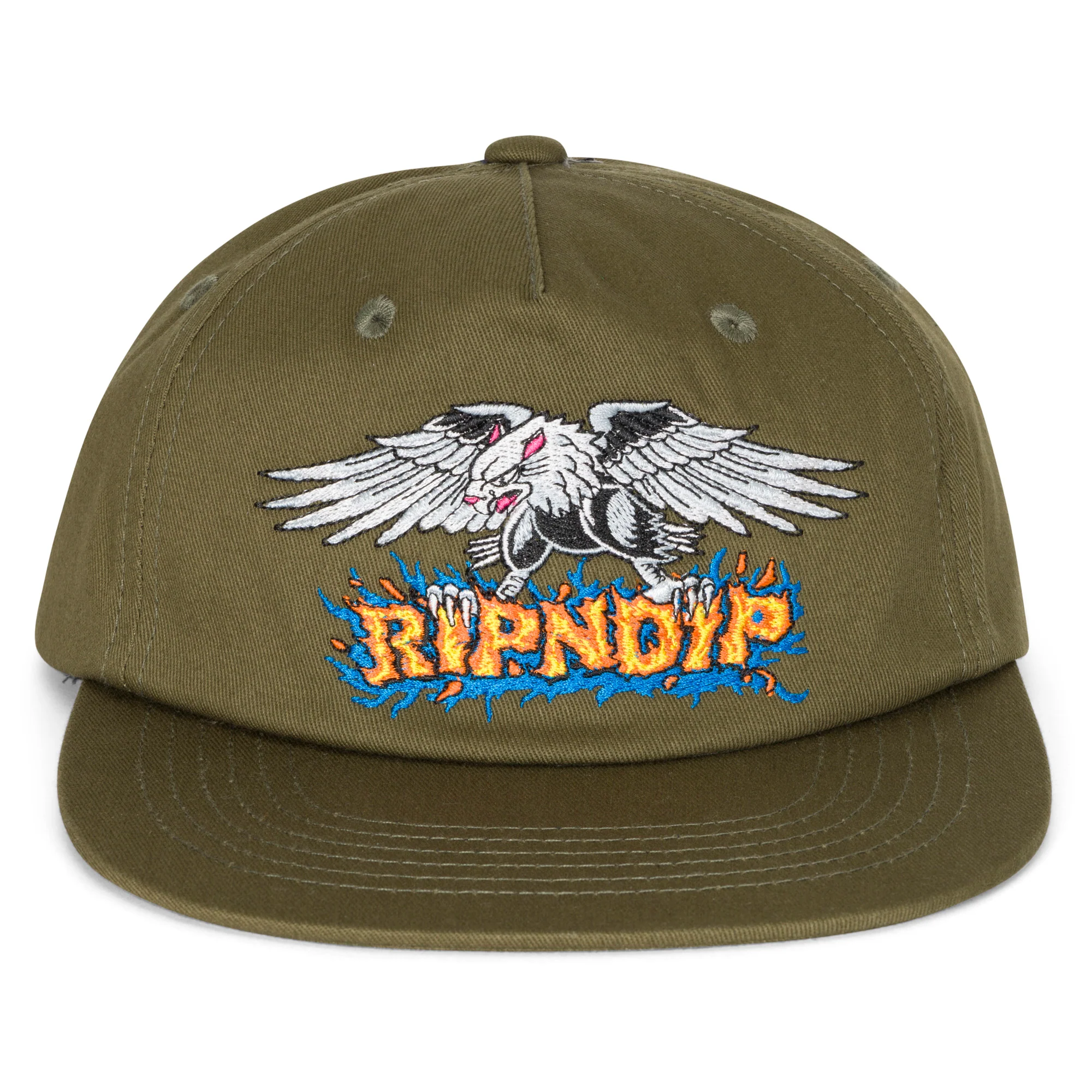 Birdy Snapback (Dark Olive) - Image 4