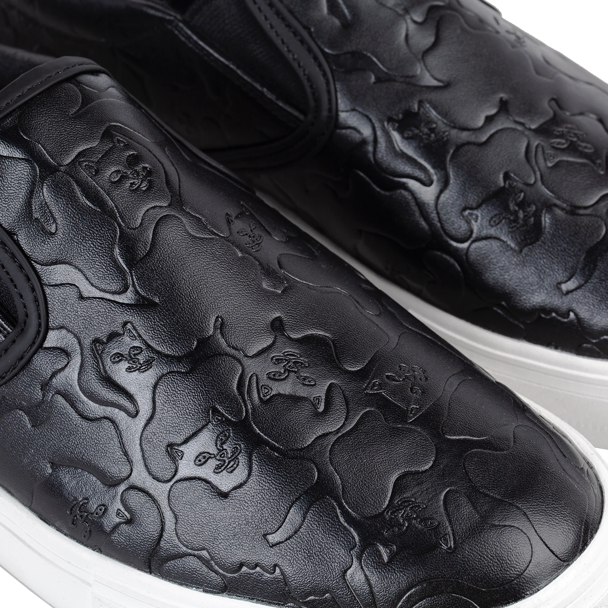 Blackout Camo Slip Ons - Image 2