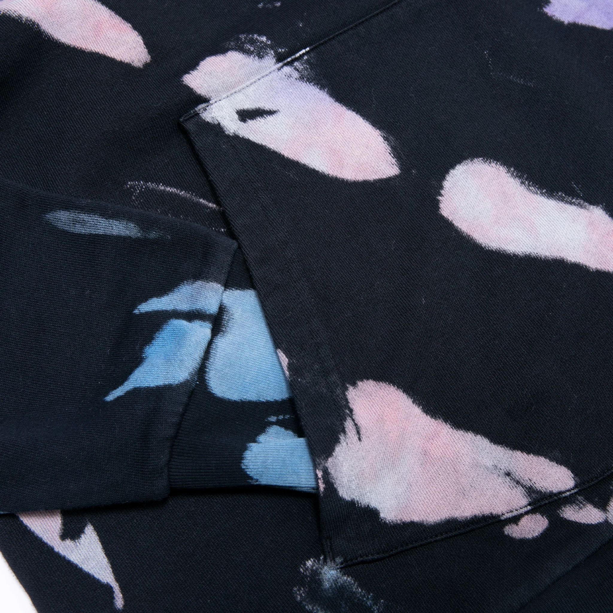 Blaze Hoodie (Black/Peach/Purple Tie Dye) - Image 5