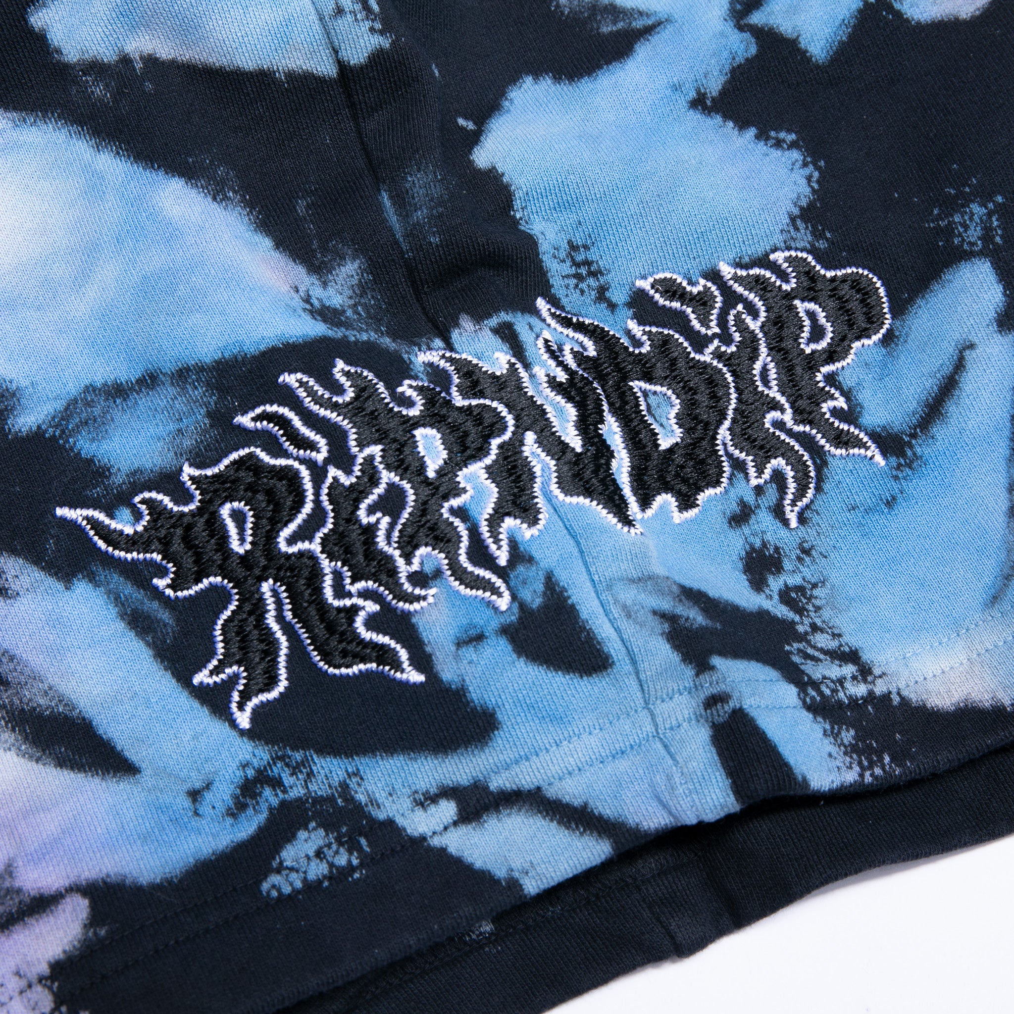 Blaze Sweatshorts (Black/Peach/Purple Tie Dye) - Image 4