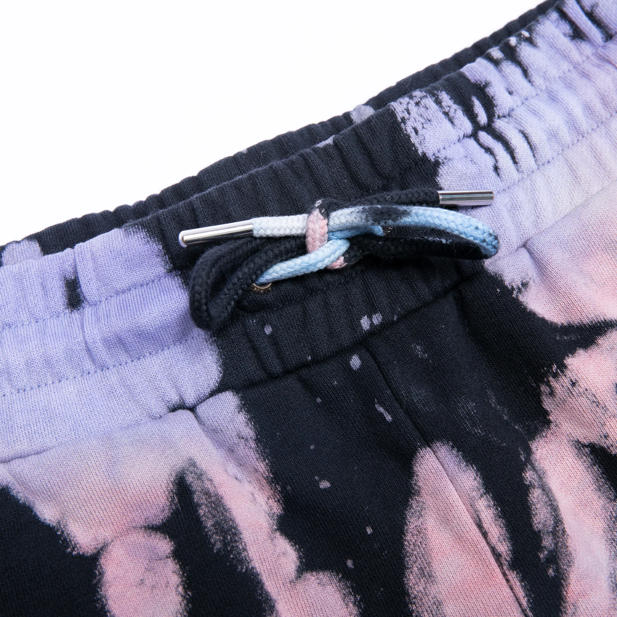 Blaze Sweatshorts (Black/Peach/Purple Tie Dye) - Image 5