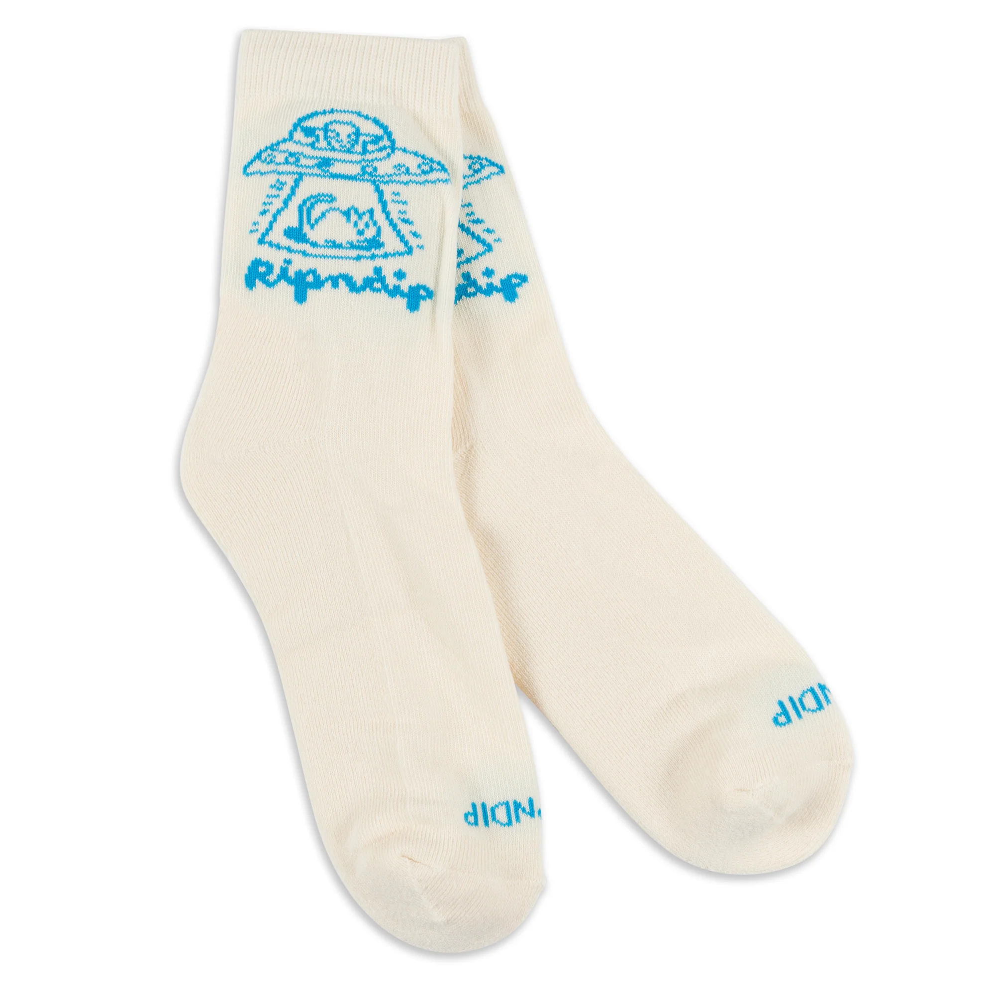 Blonded Mid Socks (Off White) - Image 2