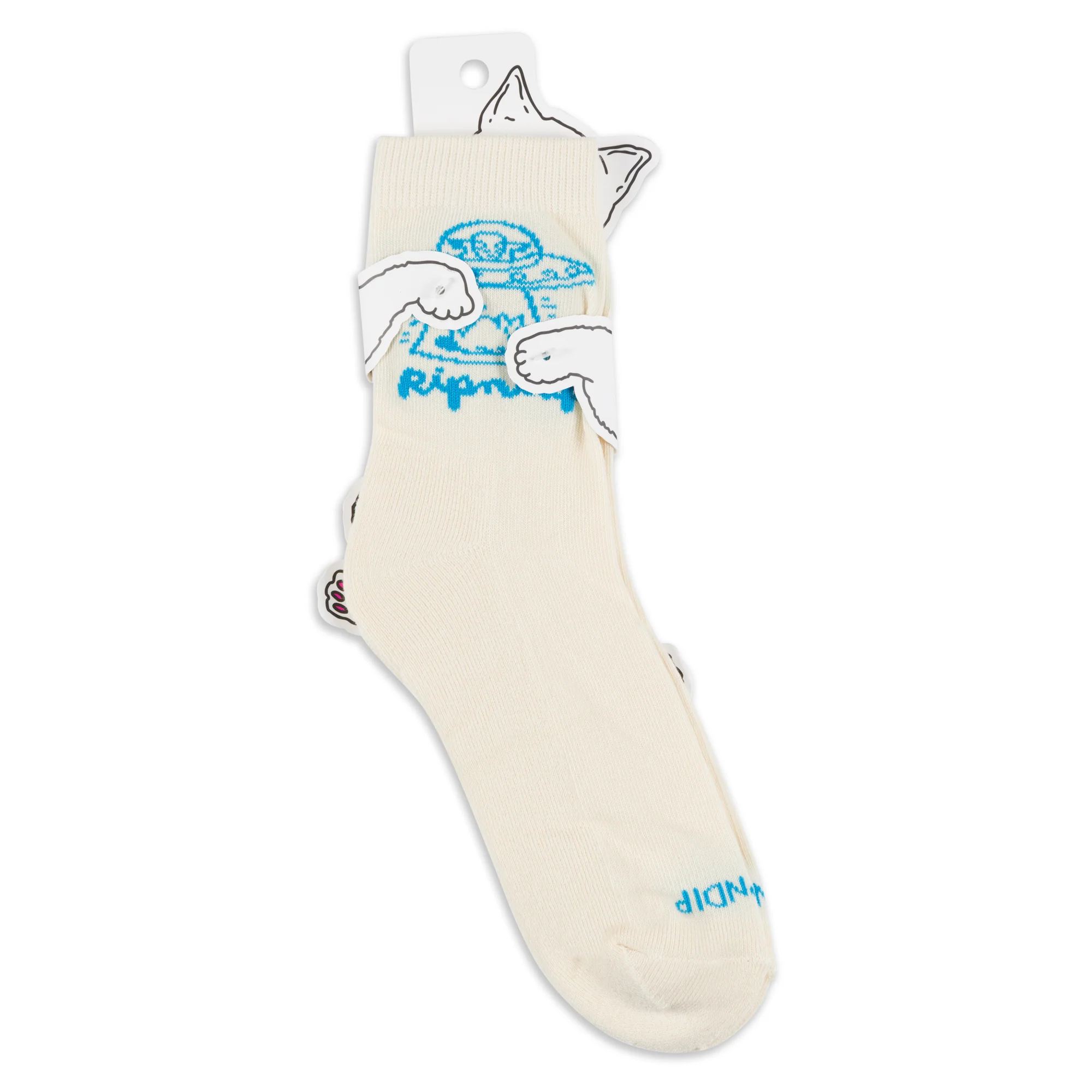 Blonded Mid Socks (Off White) - Image 3