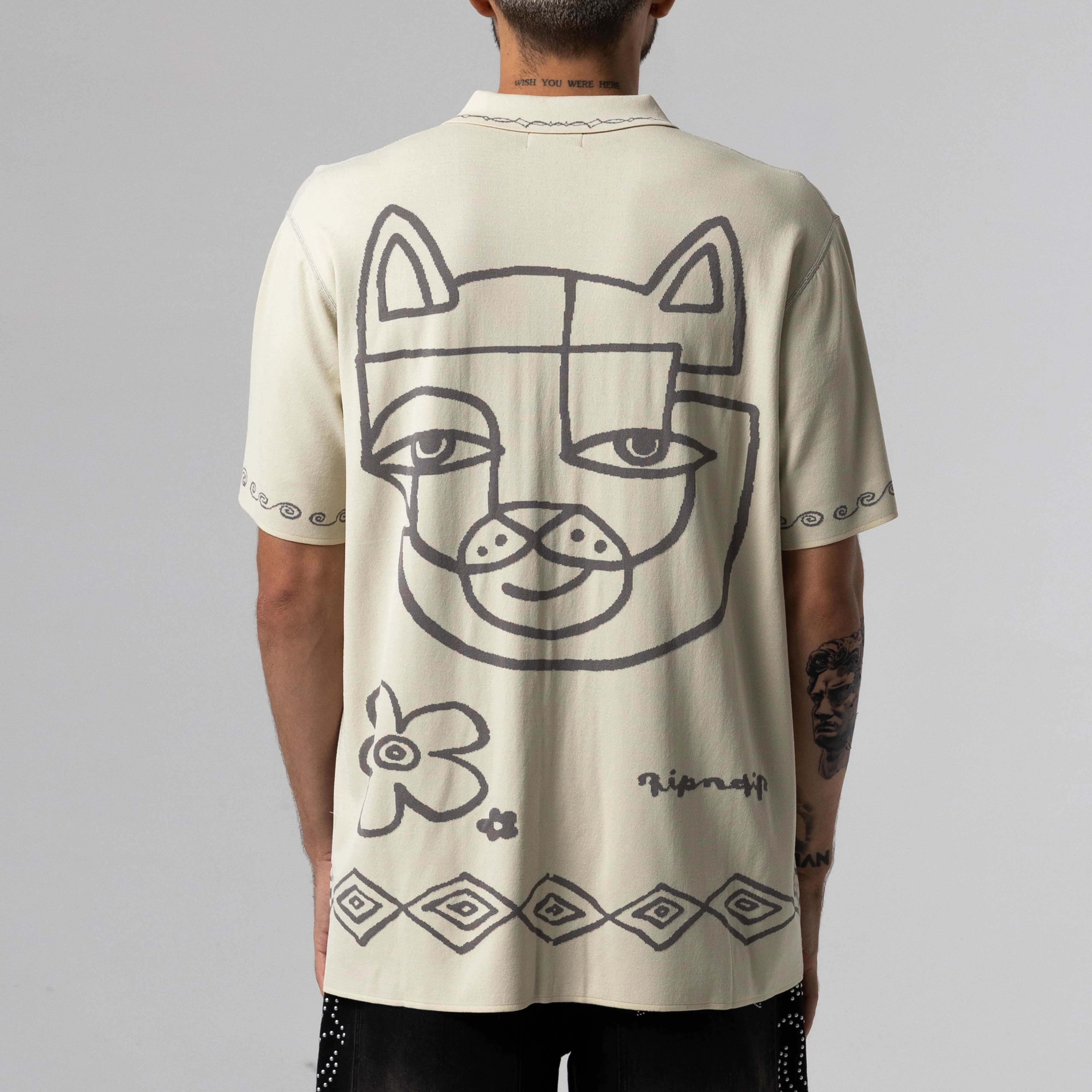 Blonded Reversible Button Up (Sand / Charcoal) - Image 4