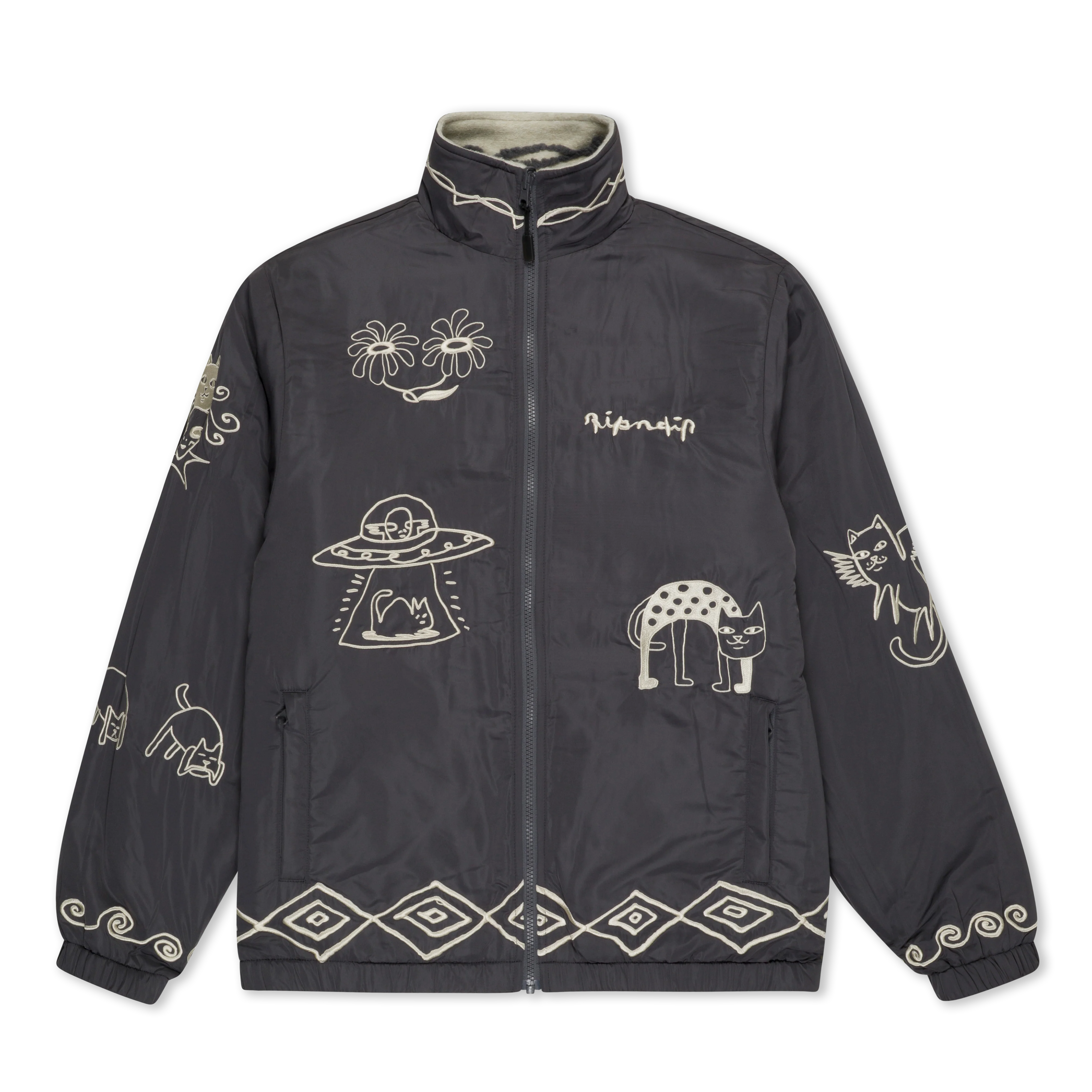 Blonded Reversible Jacket (Sand / Charcoal) - Image 6