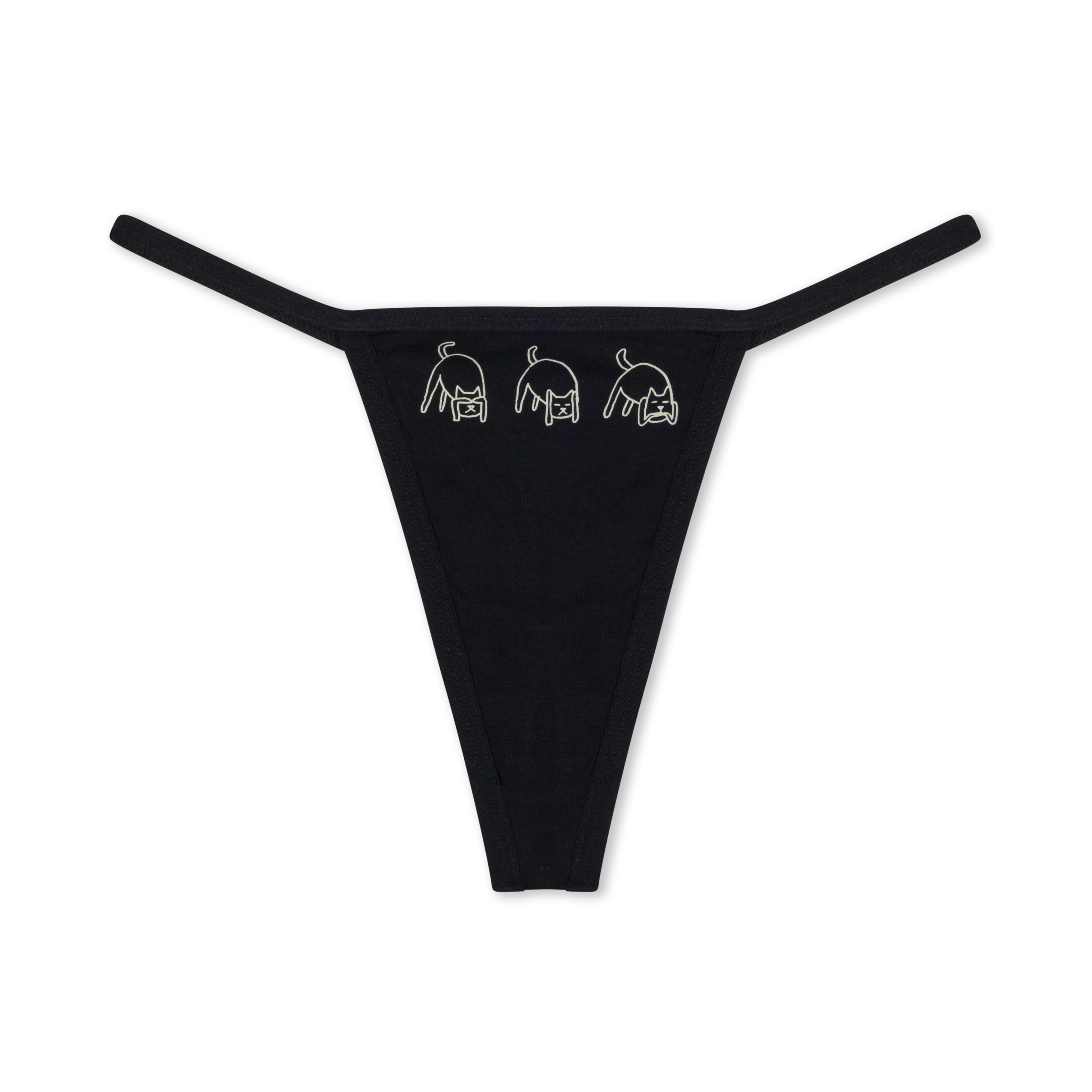 Blonded Thong (Black)