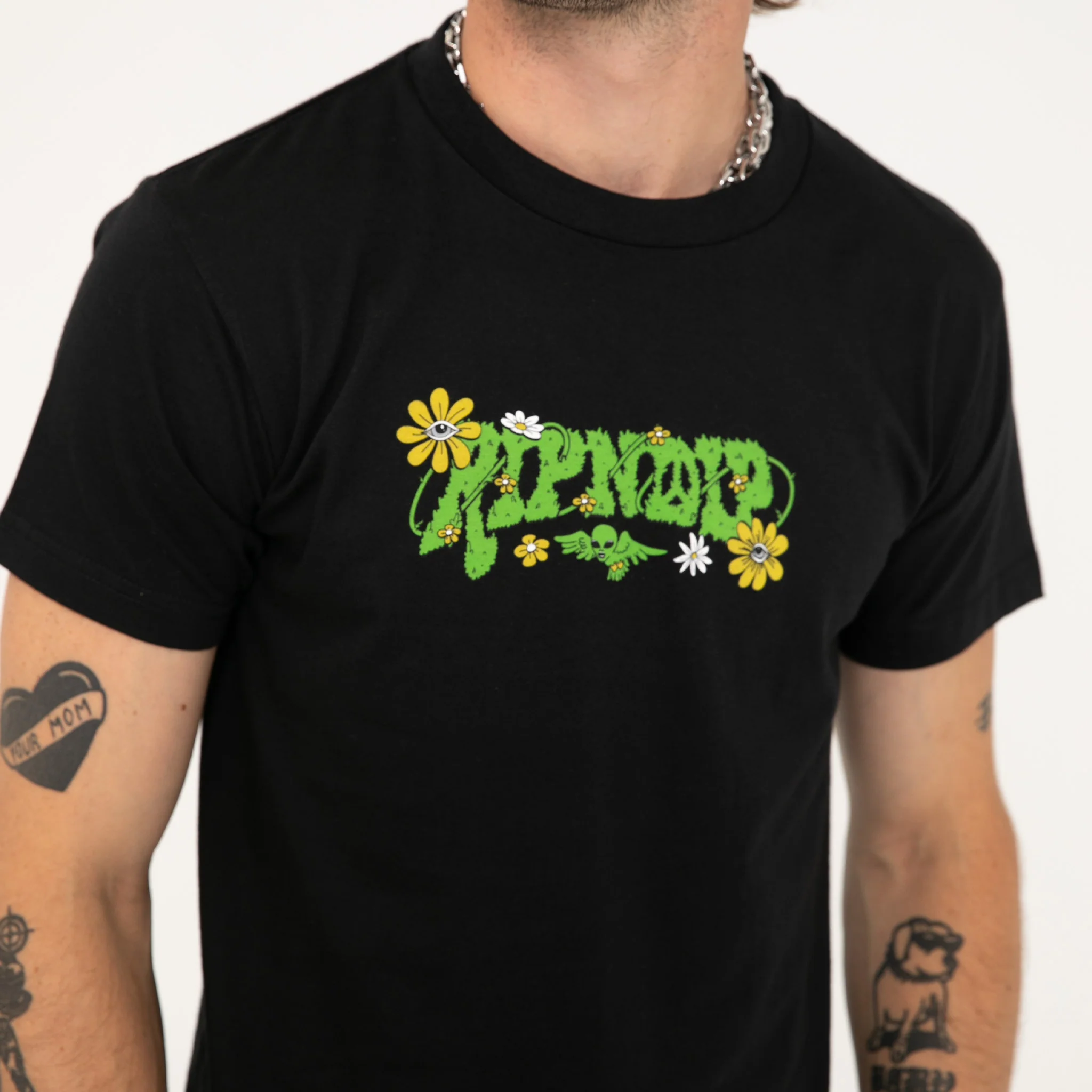 Boho Nerm Tee (Black) - Image 2