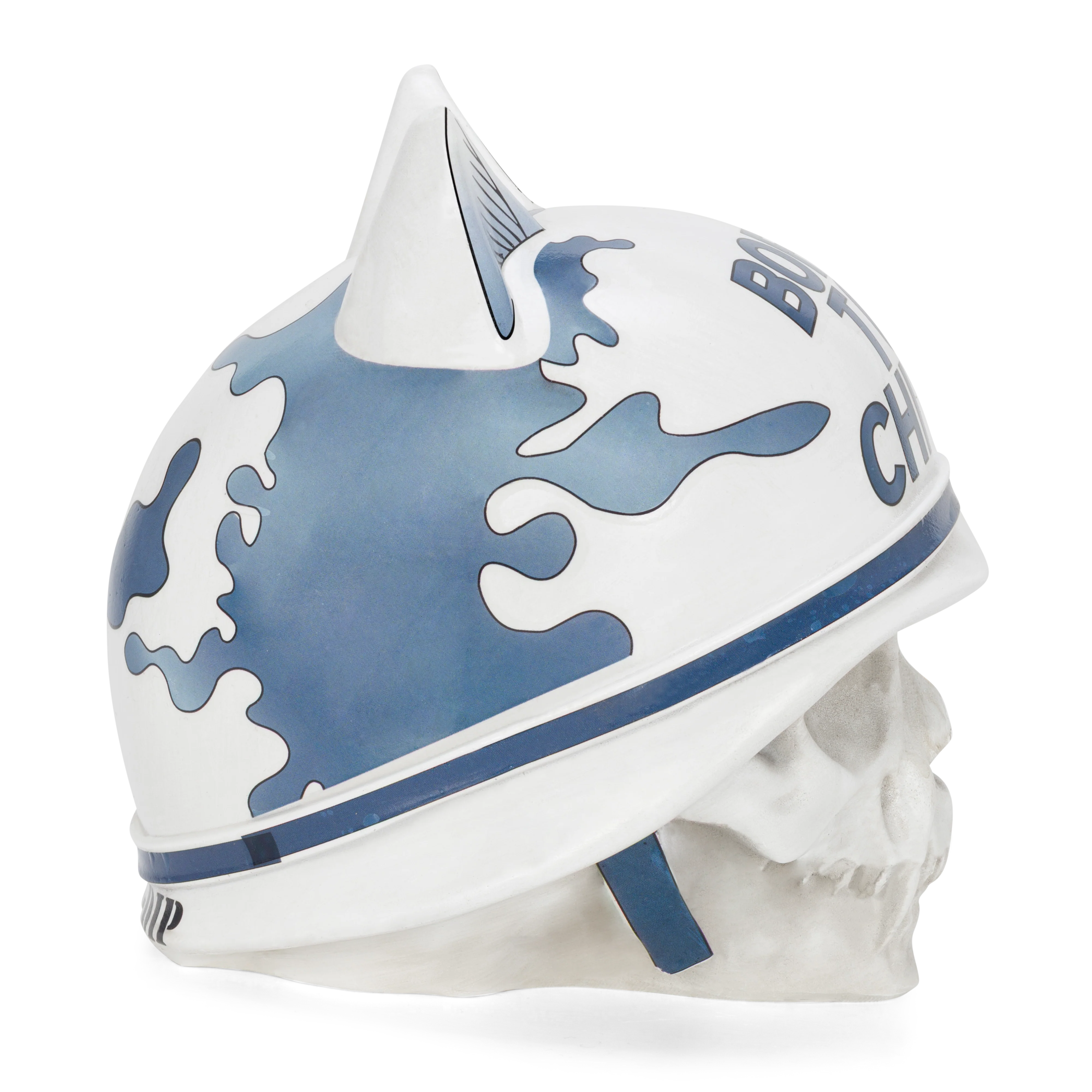 Born To Chill Ceramic Incense Holder (Indigo) - Image 9