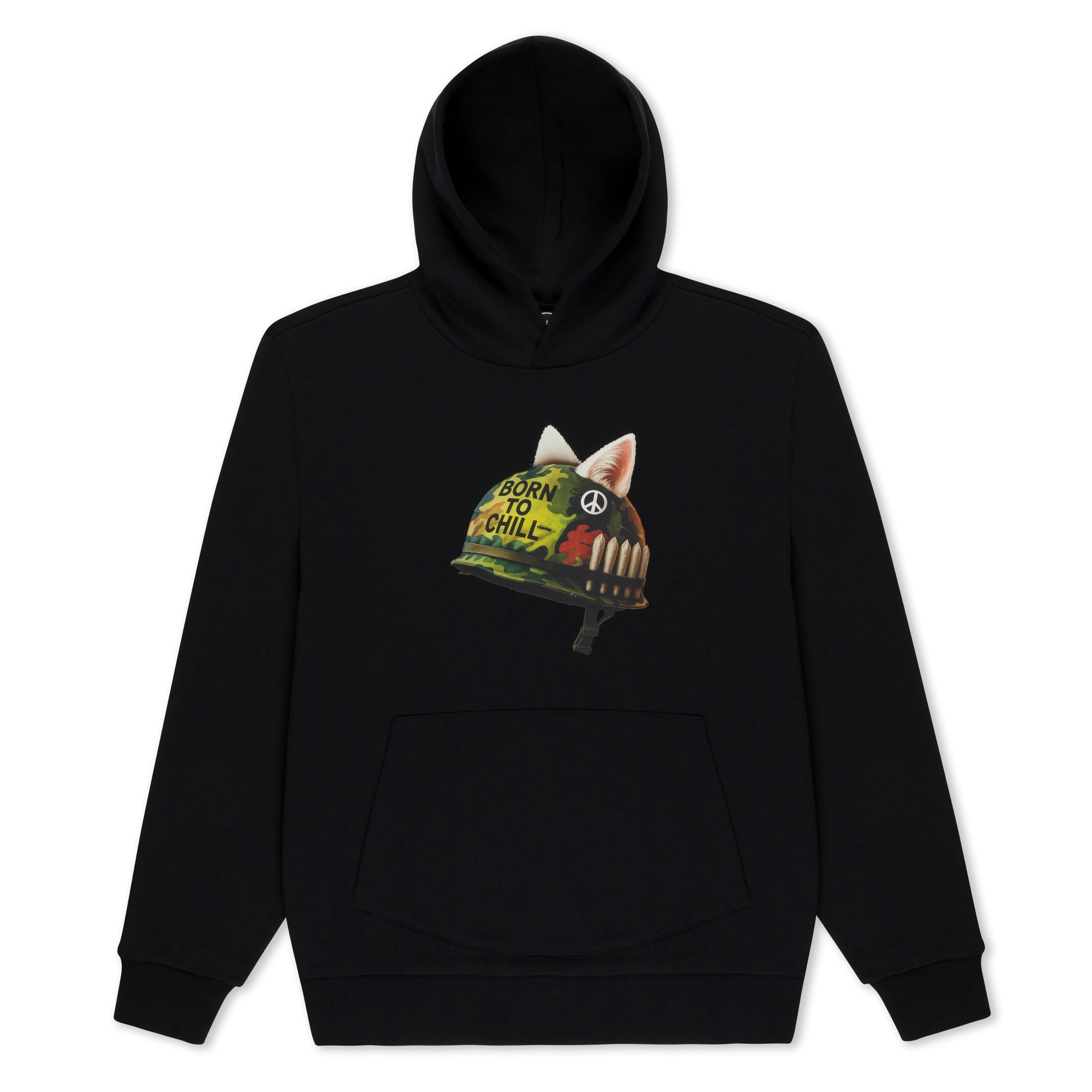 Born To Chill Hoodie (Black)