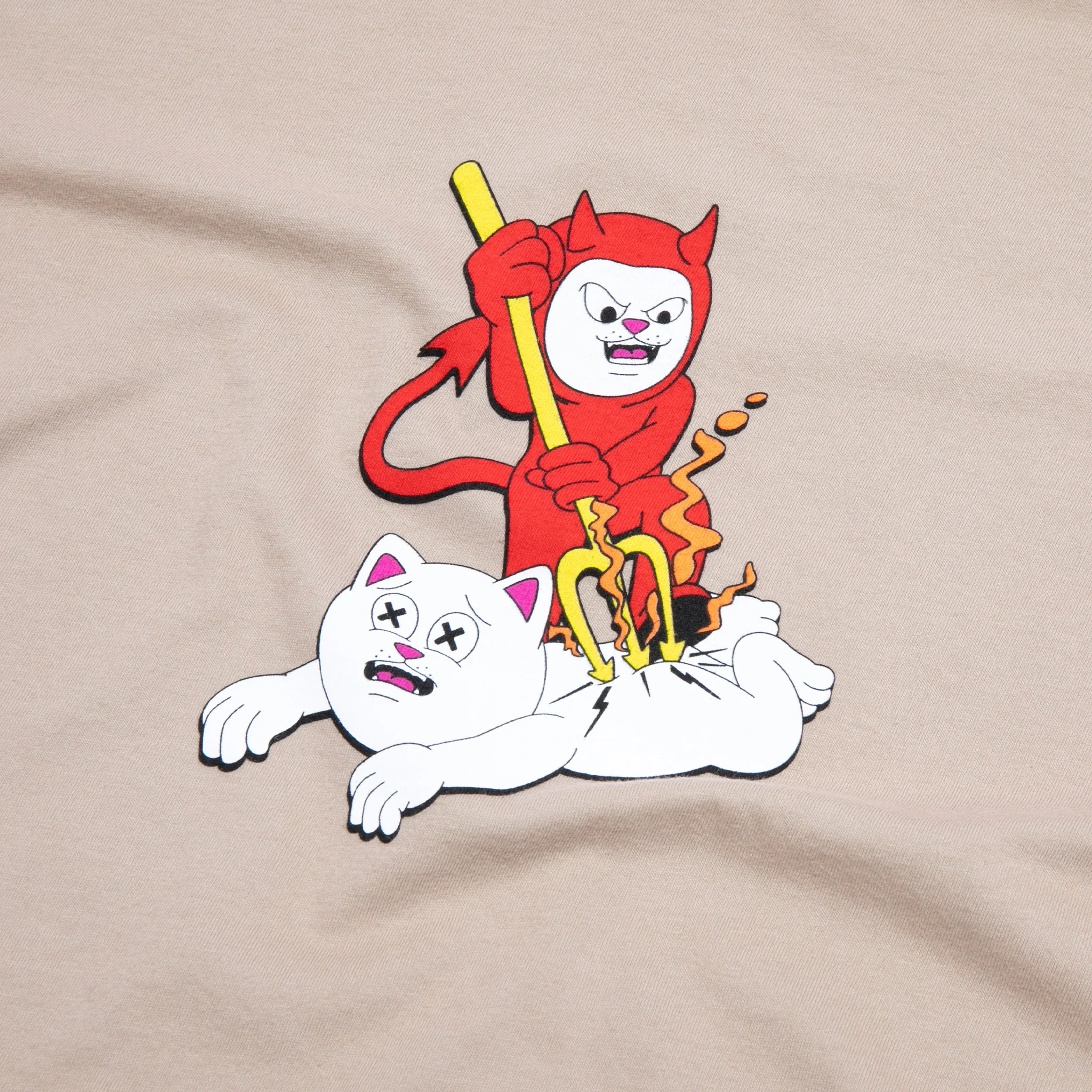Branded Tee (Almond) - Image 3