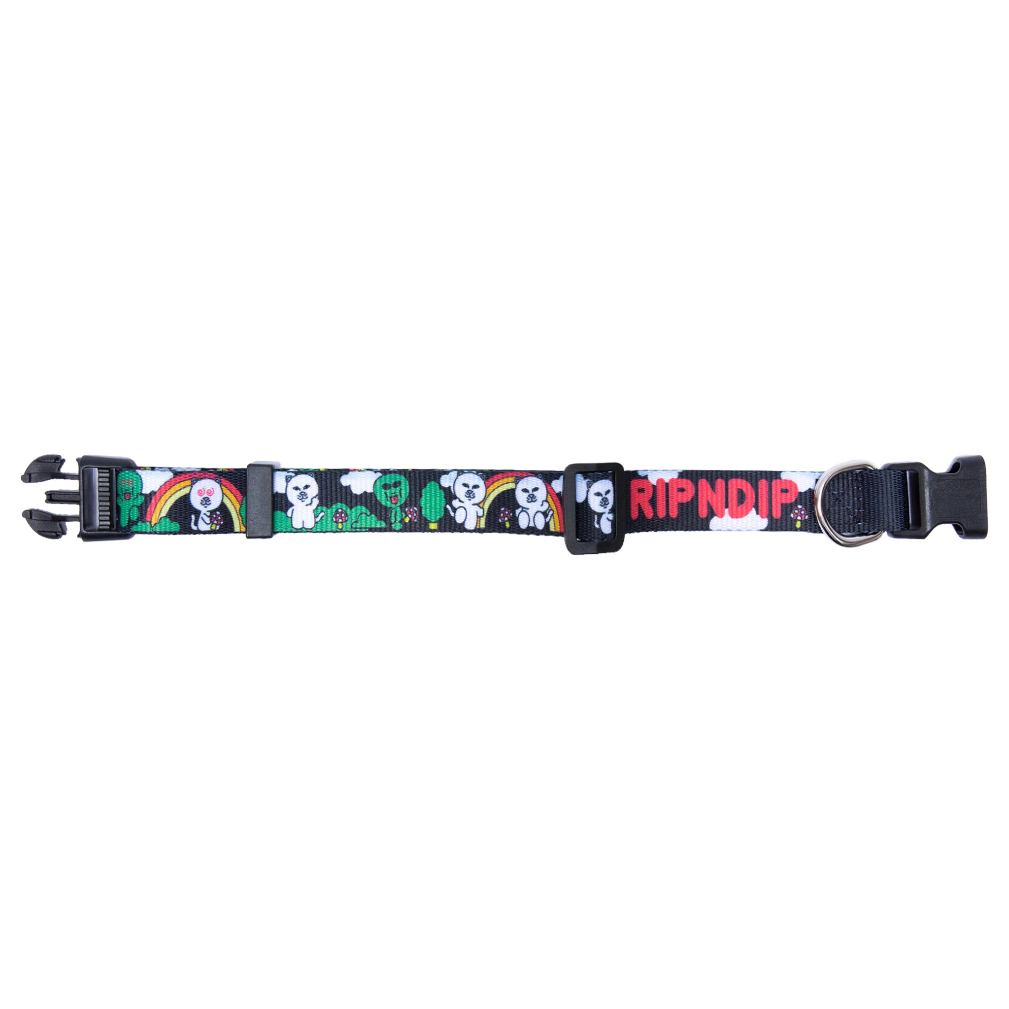Buddy System Web Belt Pet Collar (Black) - Image 3