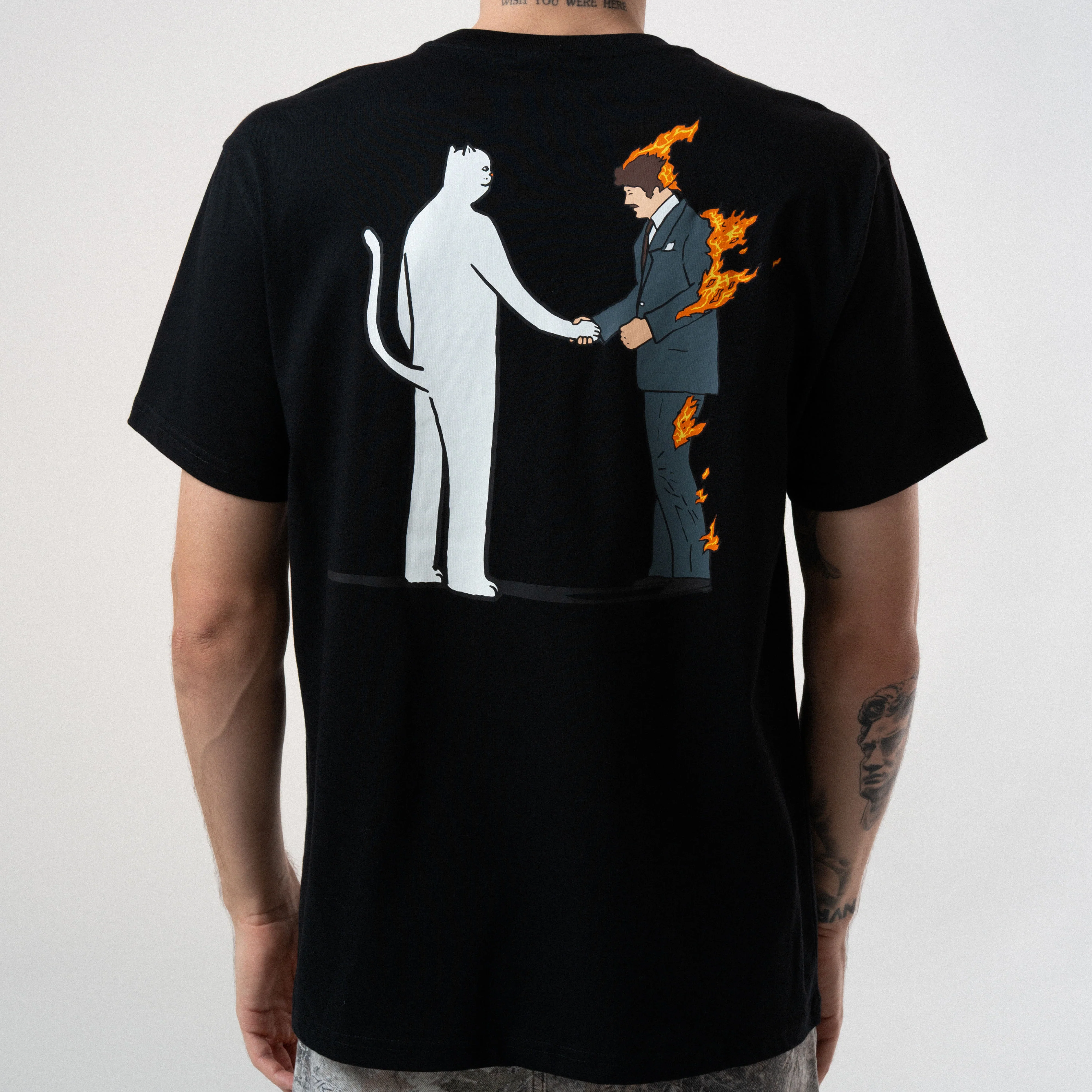 Burn Tee (Black) - Image 2