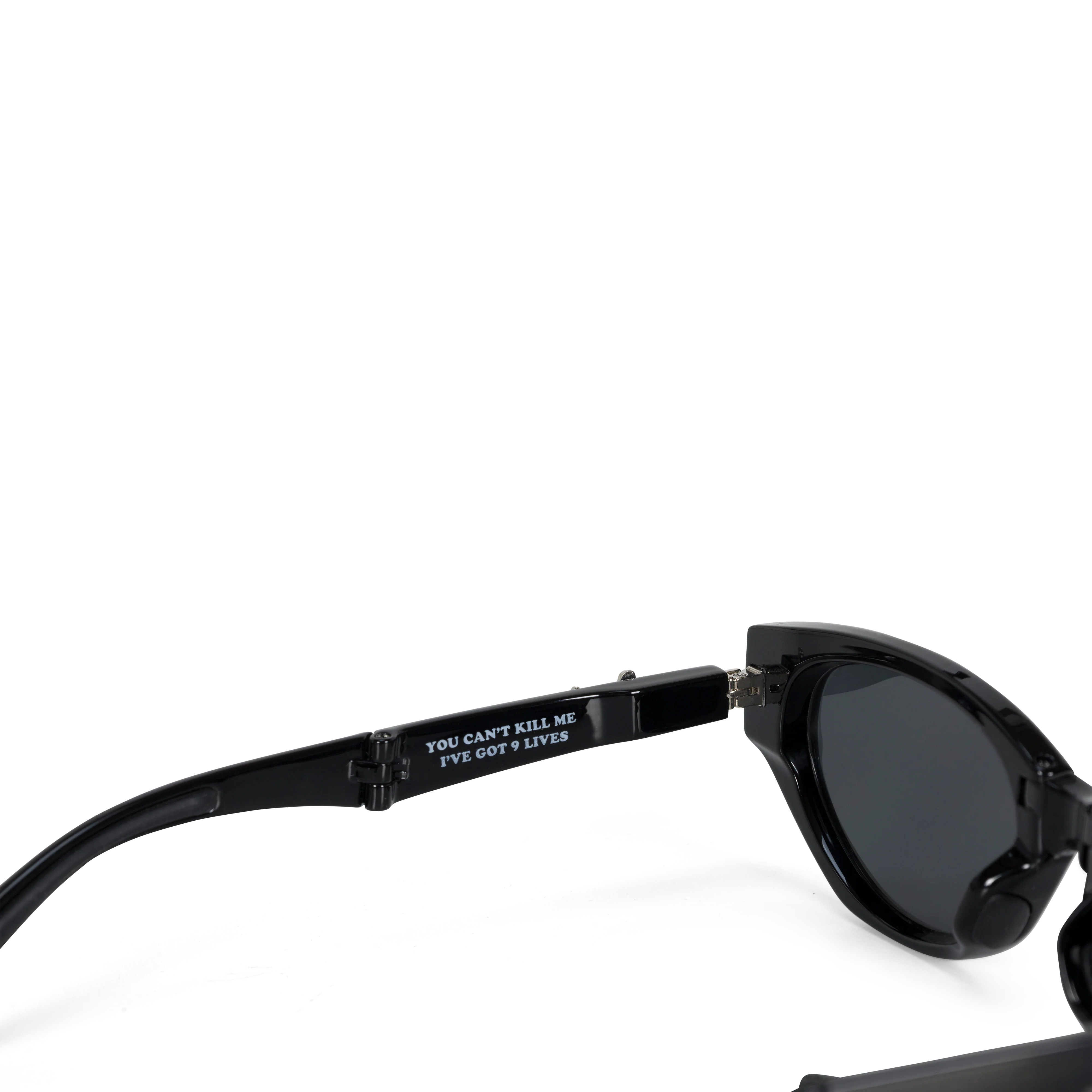 Castanza Folding Sunglasses (Black) - Image 10
